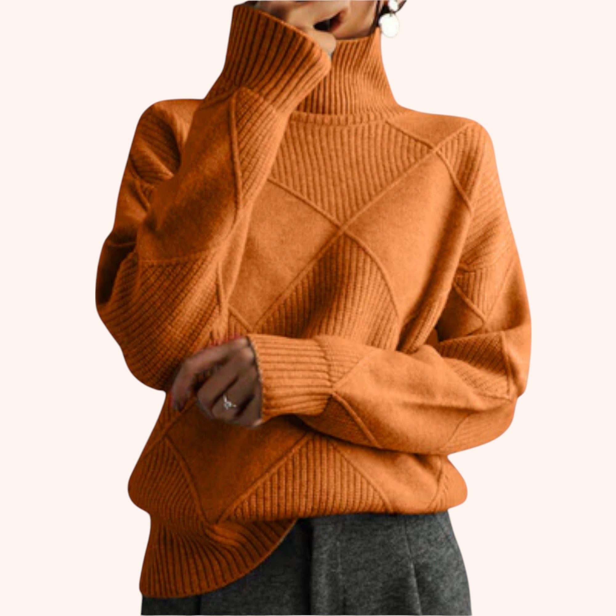 Melanie Soft Turtleneck Sweater