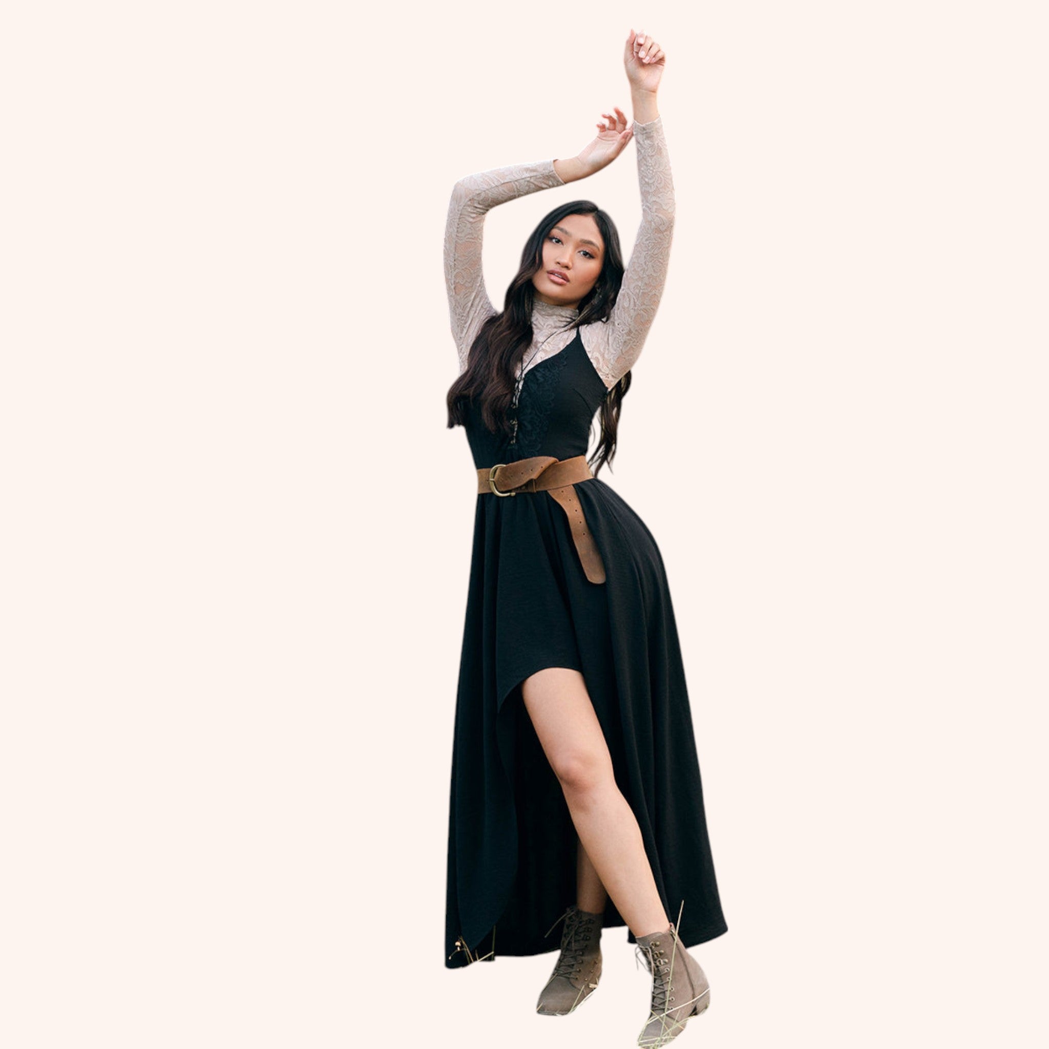 Holland Dress in Black