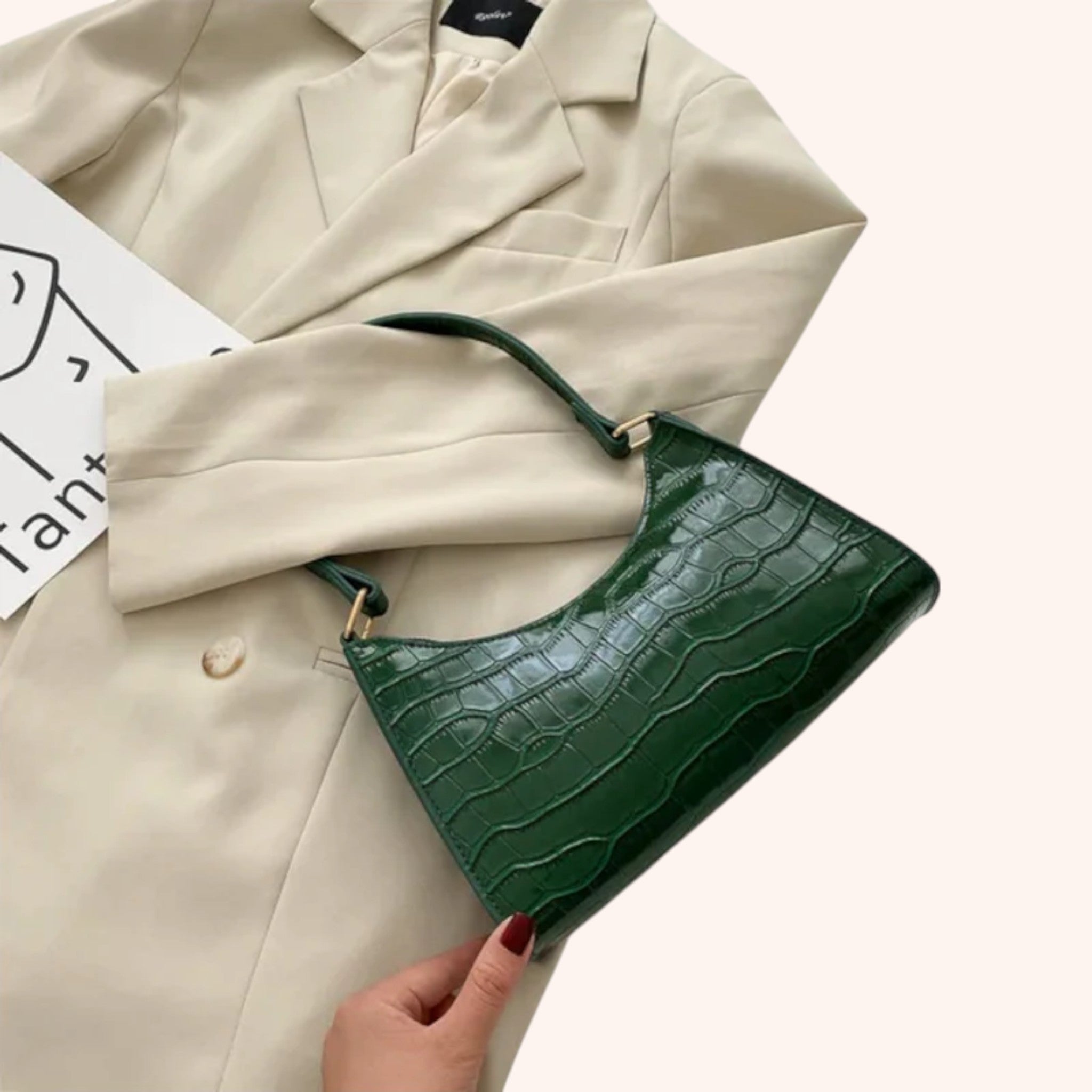 Natalia - Croco Bag