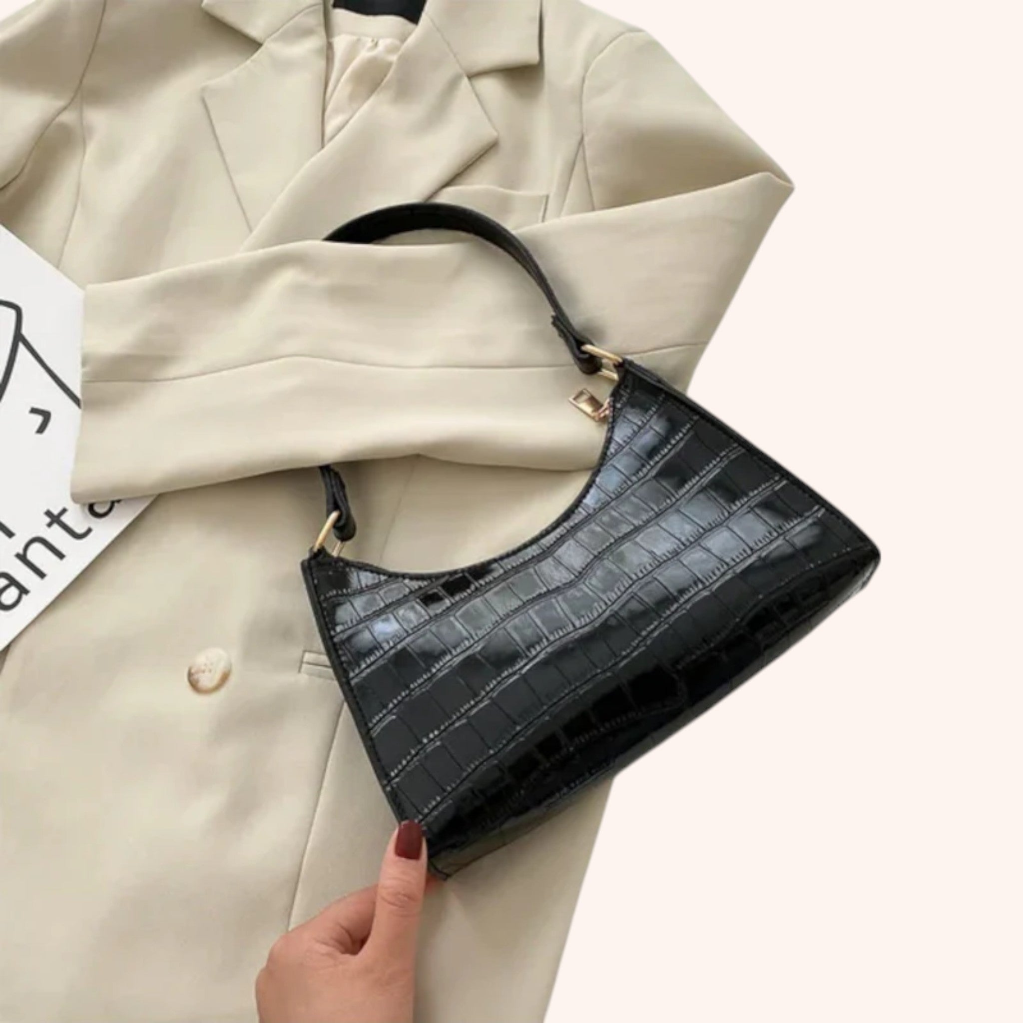 Natalia - Croco Bag
