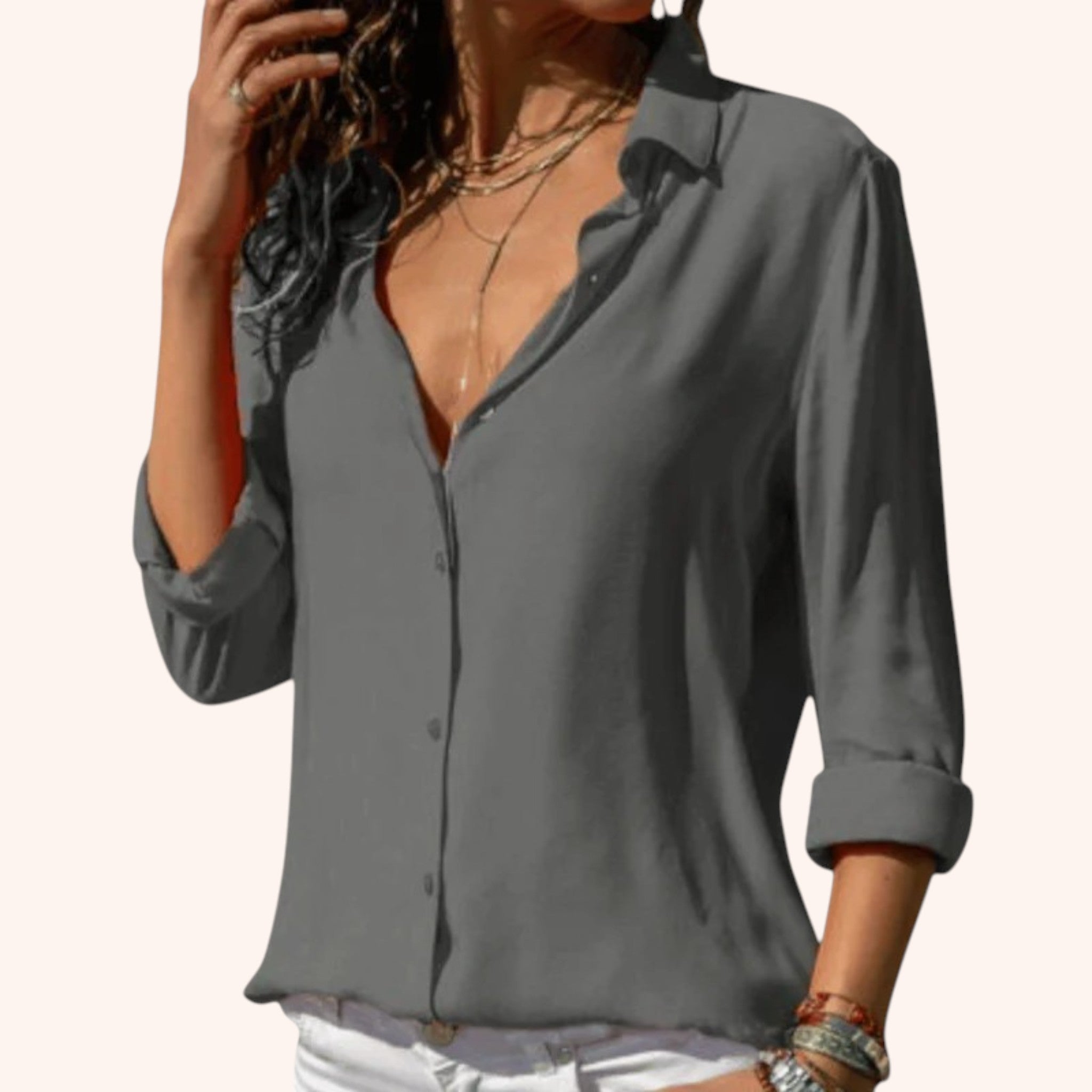 Tatiana - Button Up Blouse