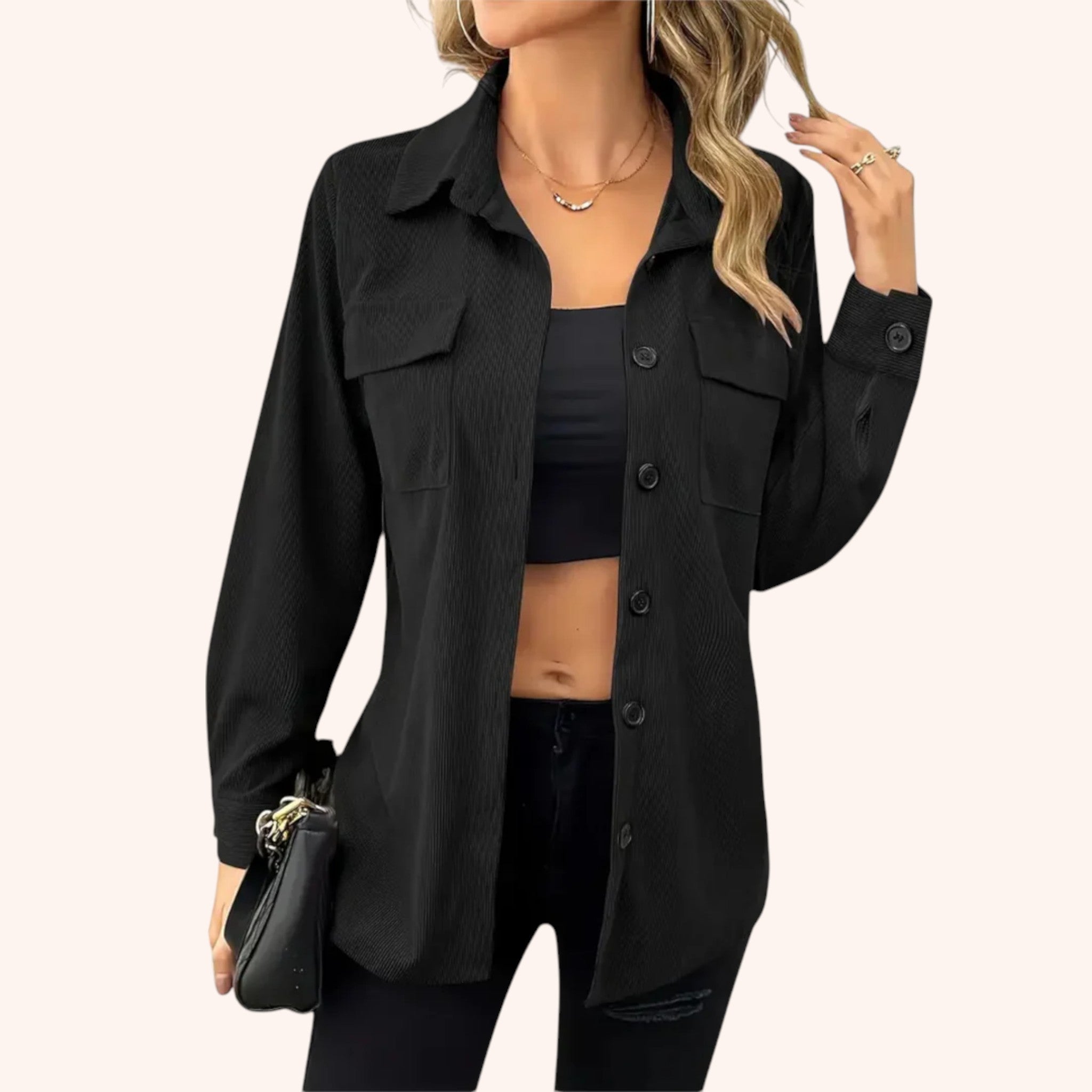 Heather - Button Blouse
