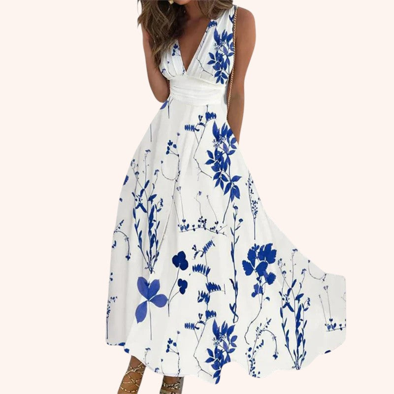 Abril - Floral Beach Dress