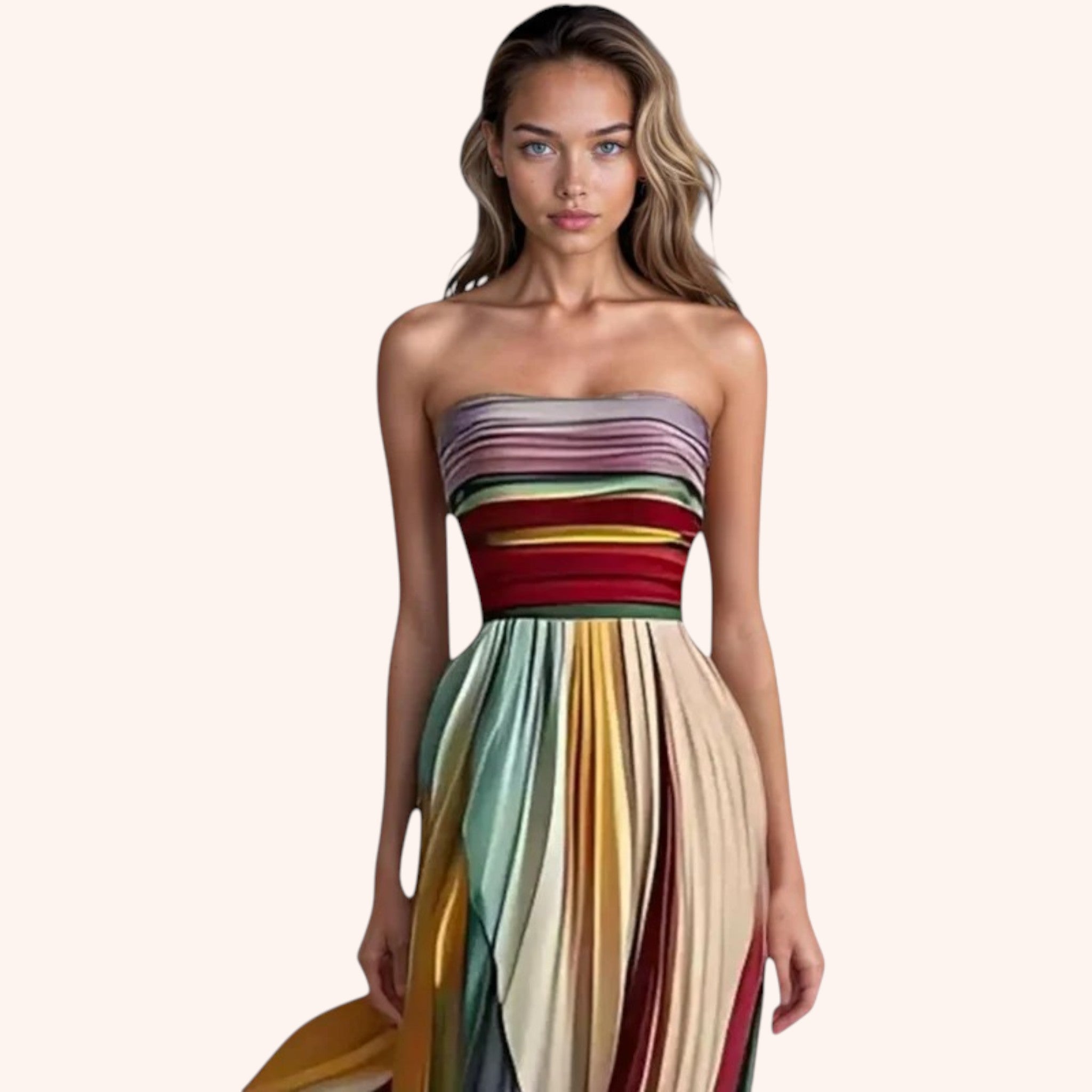 Sienna - Rainbow Dress