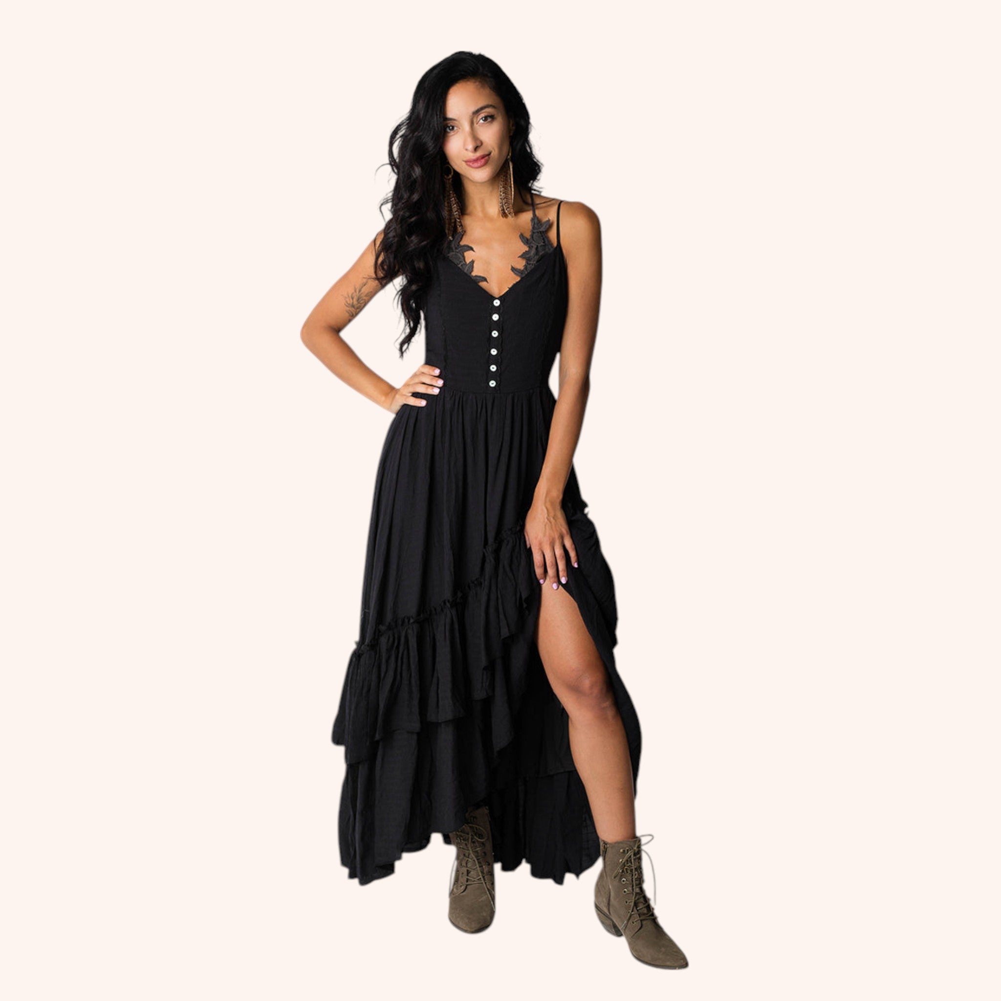 Everlie Dress in Black