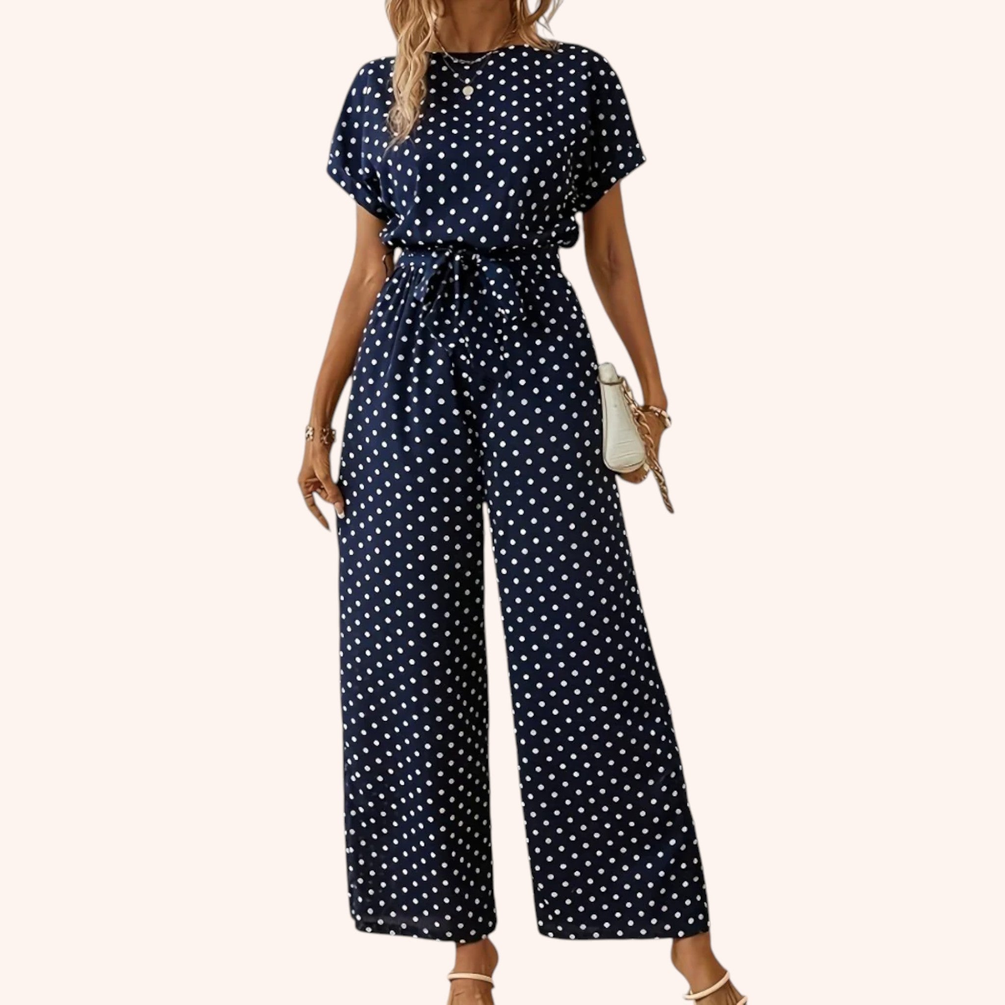 Irena - Blue Jumpsuit