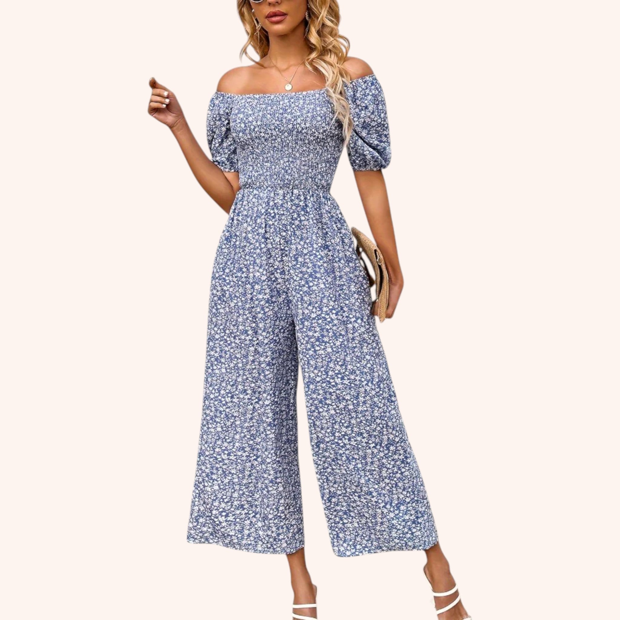Santorini - Pointed Jumpsuit
