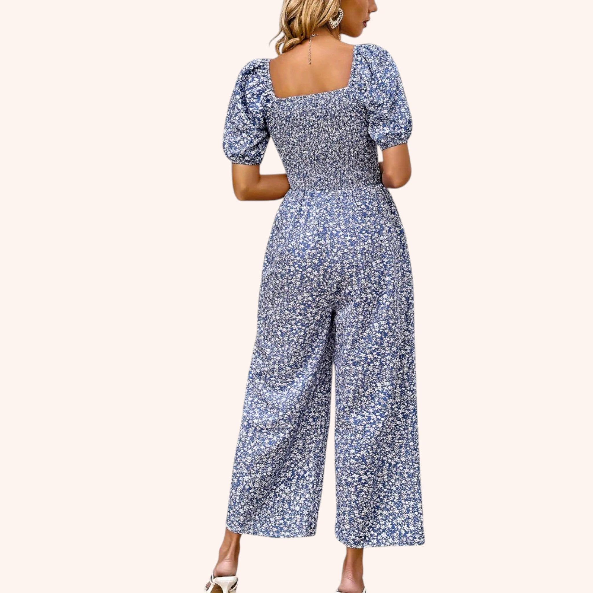 Santorini - Pointed Jumpsuit