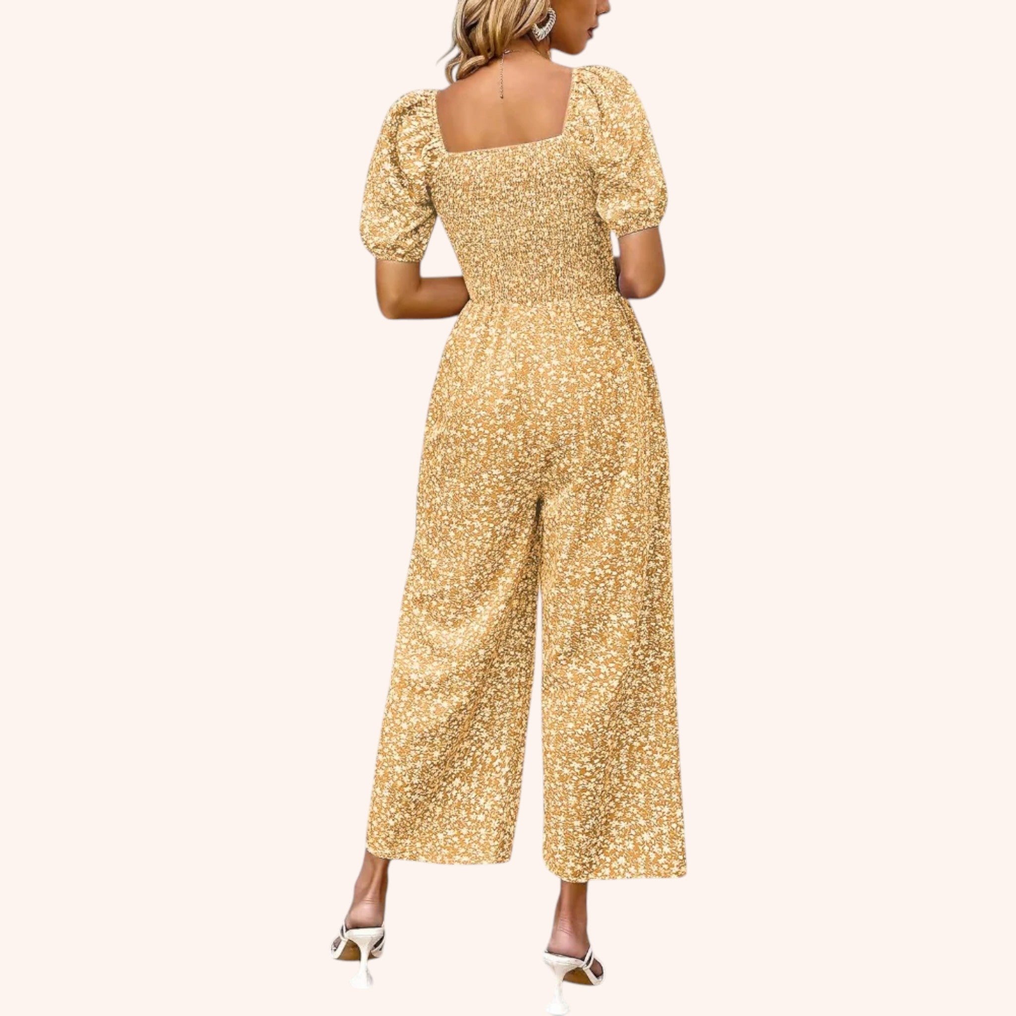 Santorini - Pointed Jumpsuit