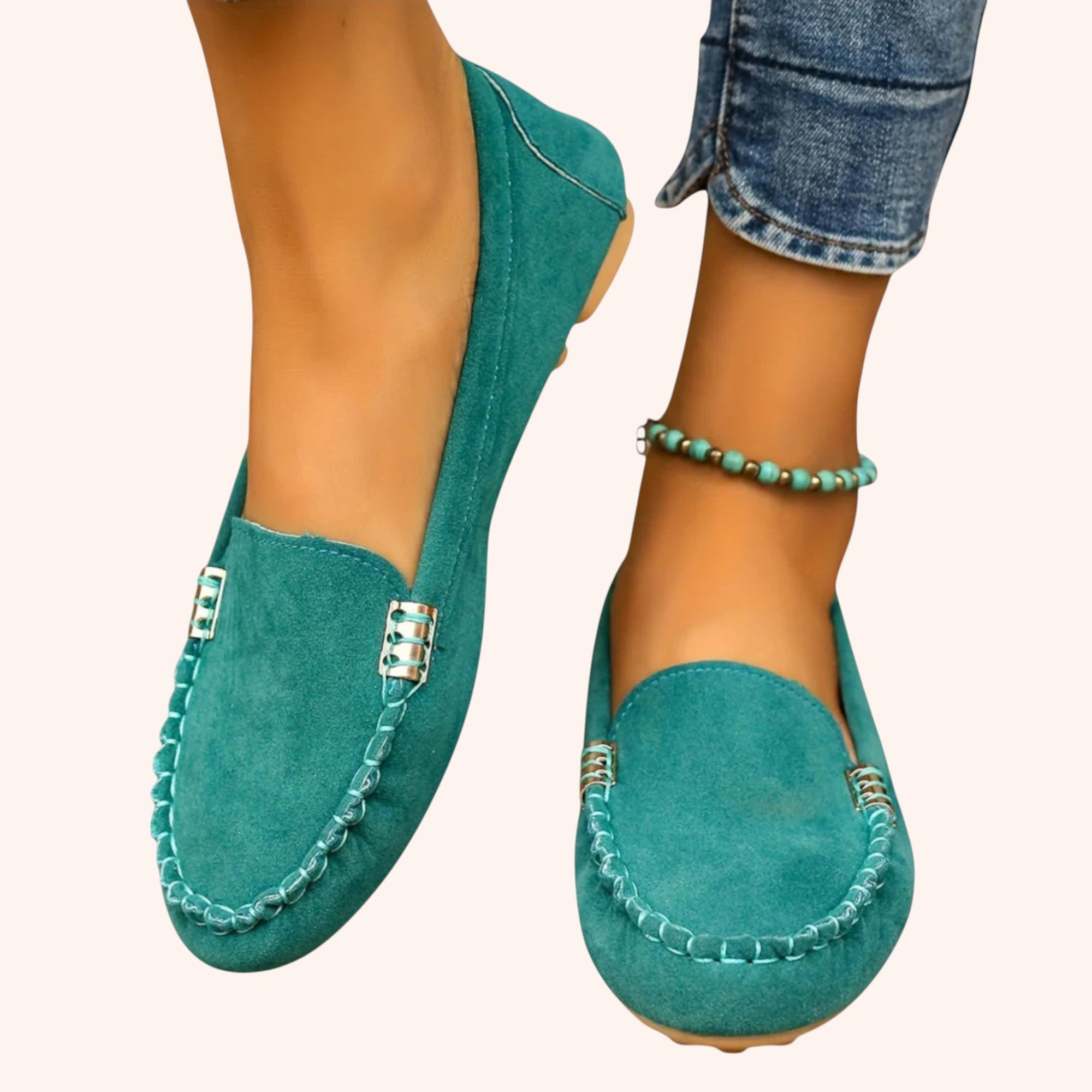 Clara - Suede Loafers