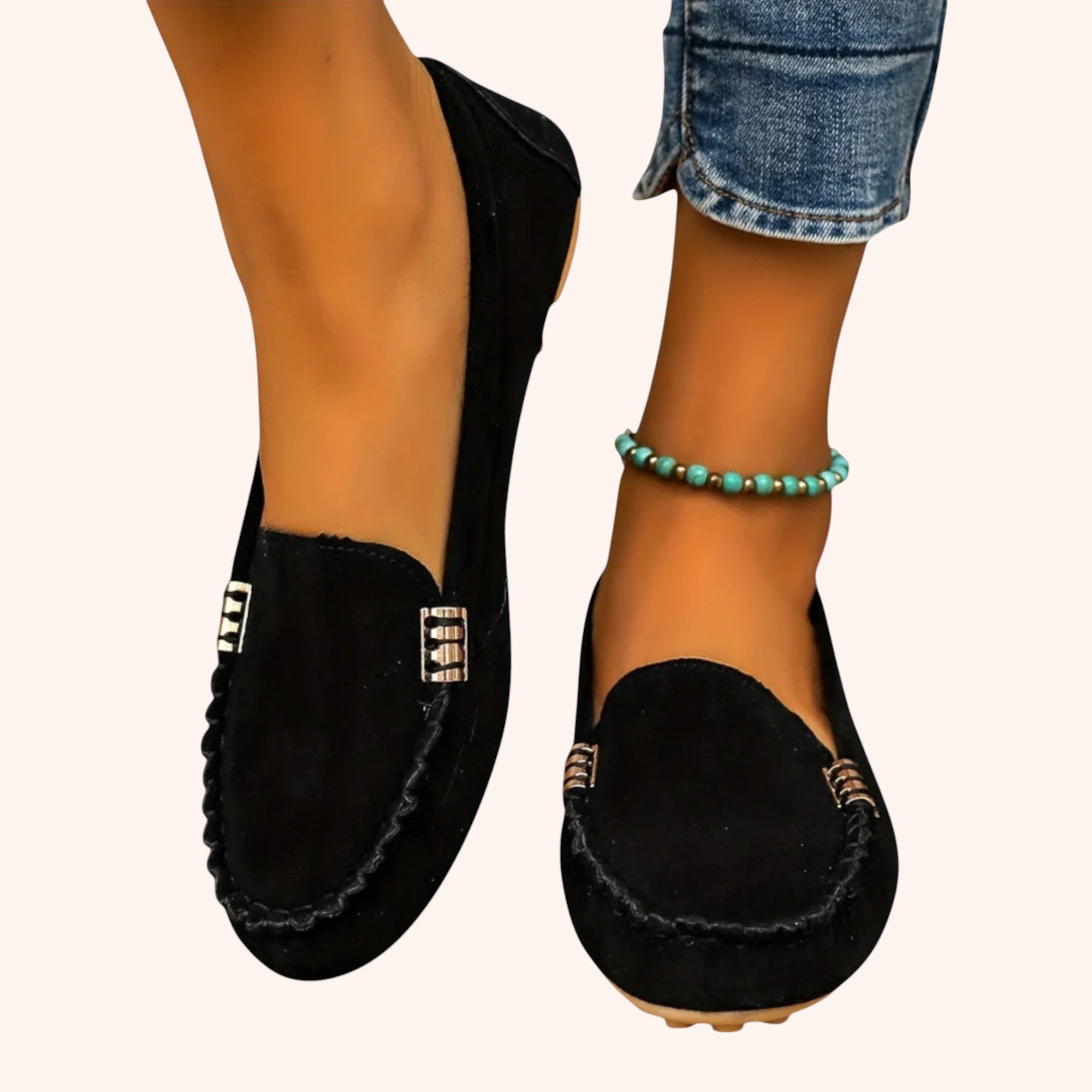 Clara - Suede Loafers