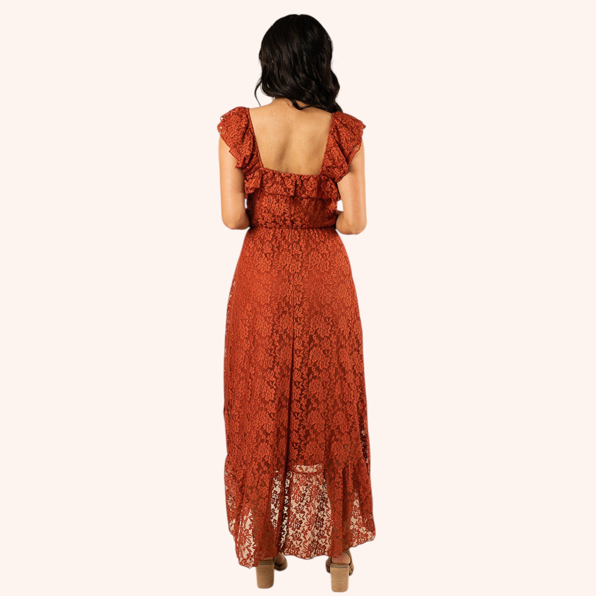 Bette Dress in Rosewood