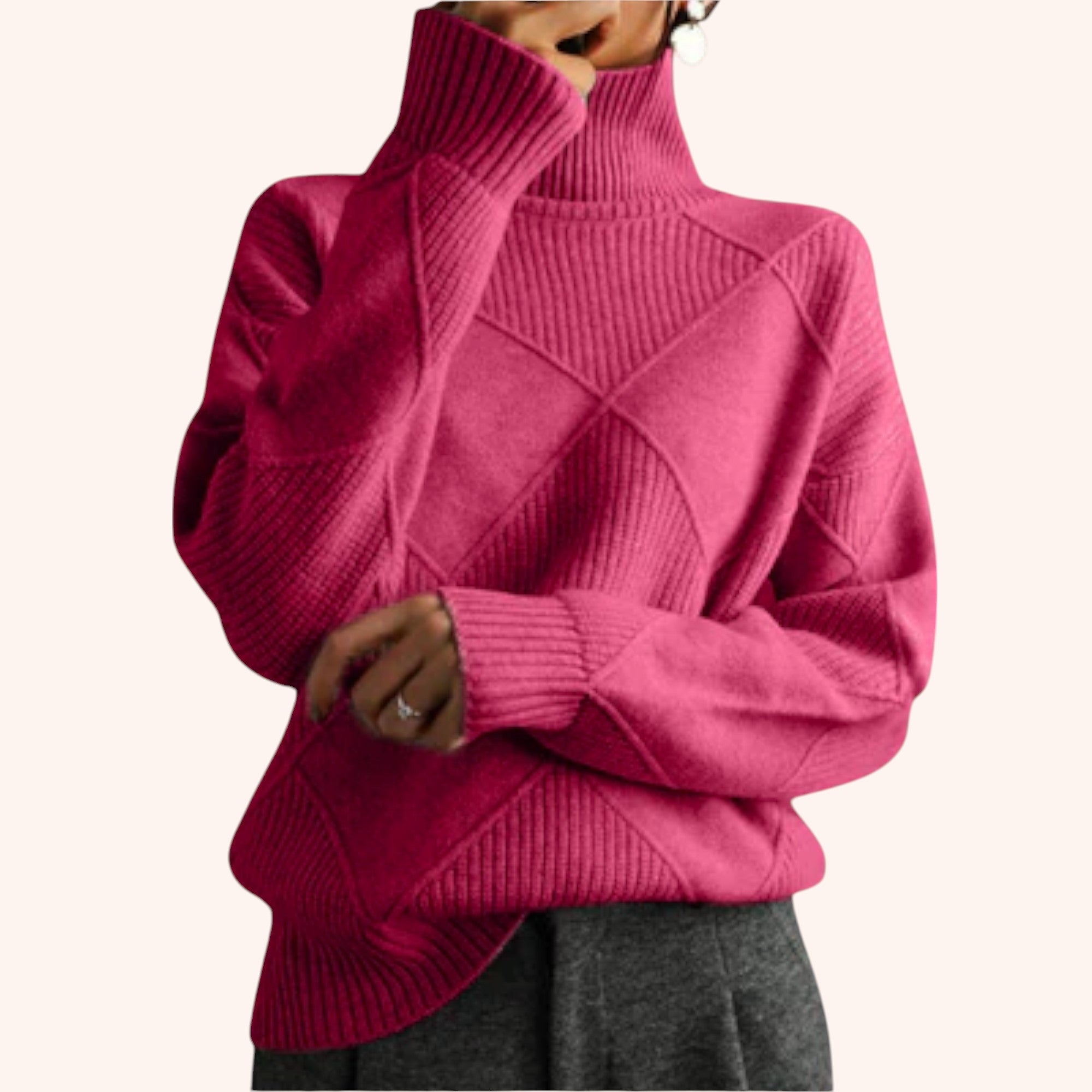 Melanie Soft Turtleneck Sweater