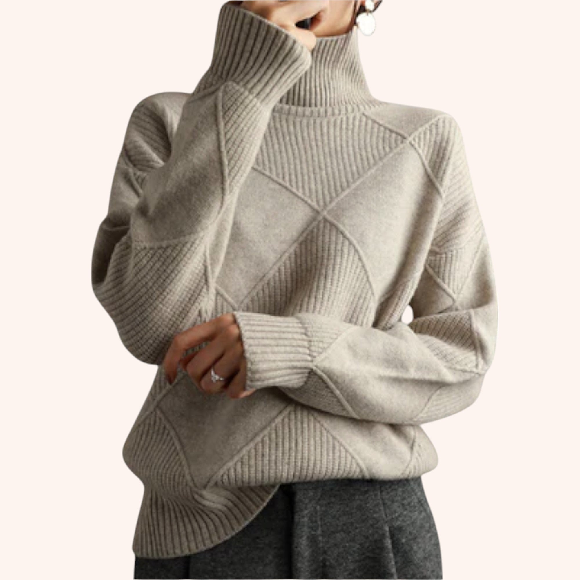 Melanie Soft Turtleneck Sweater
