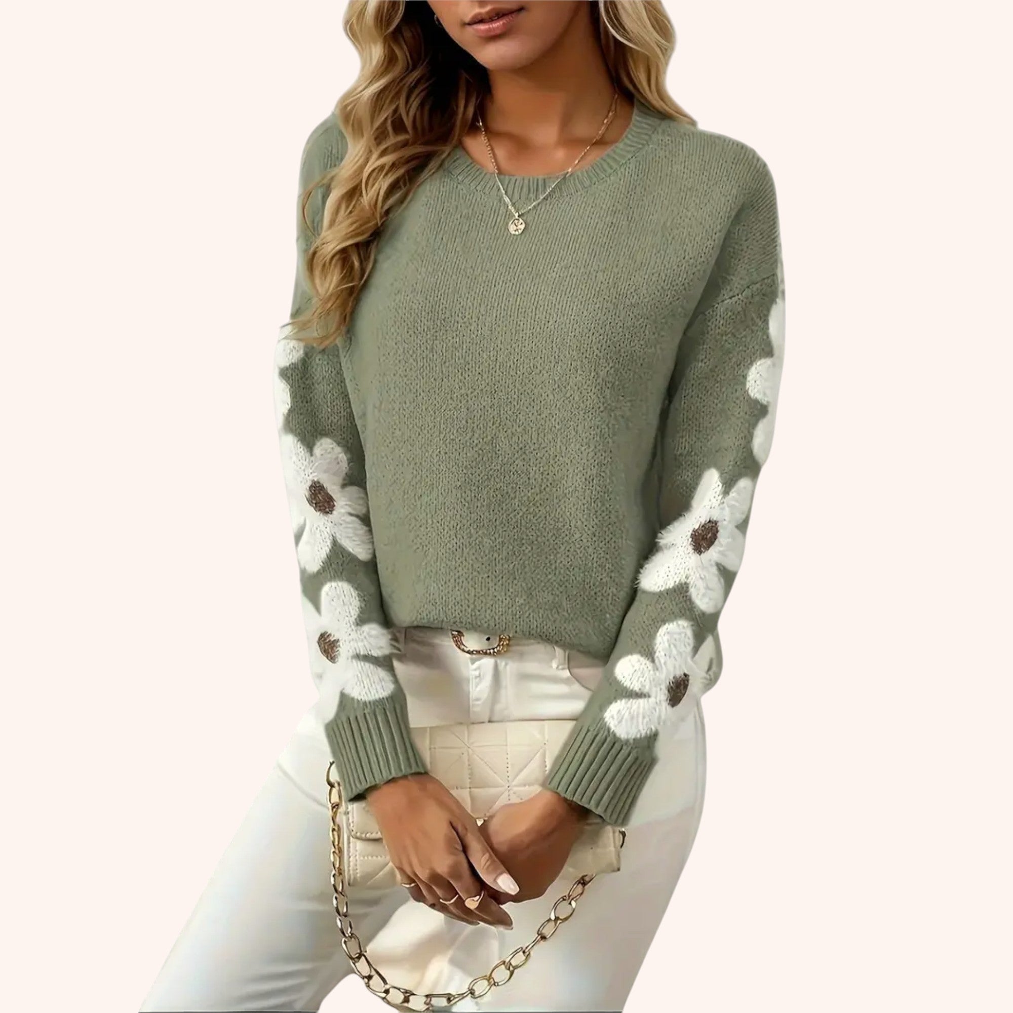 Silke - Flower Sweater