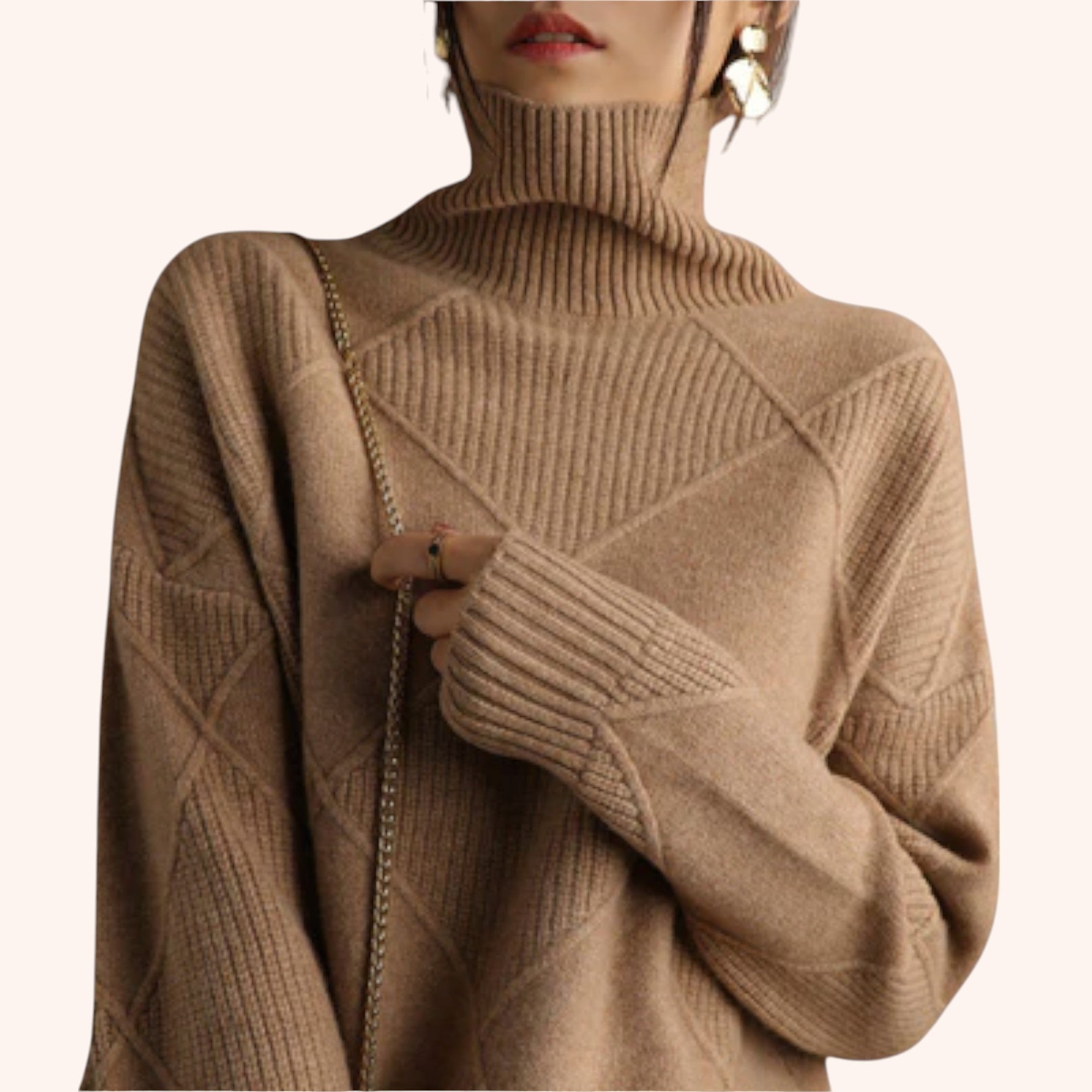 Melanie Soft Turtleneck Sweater
