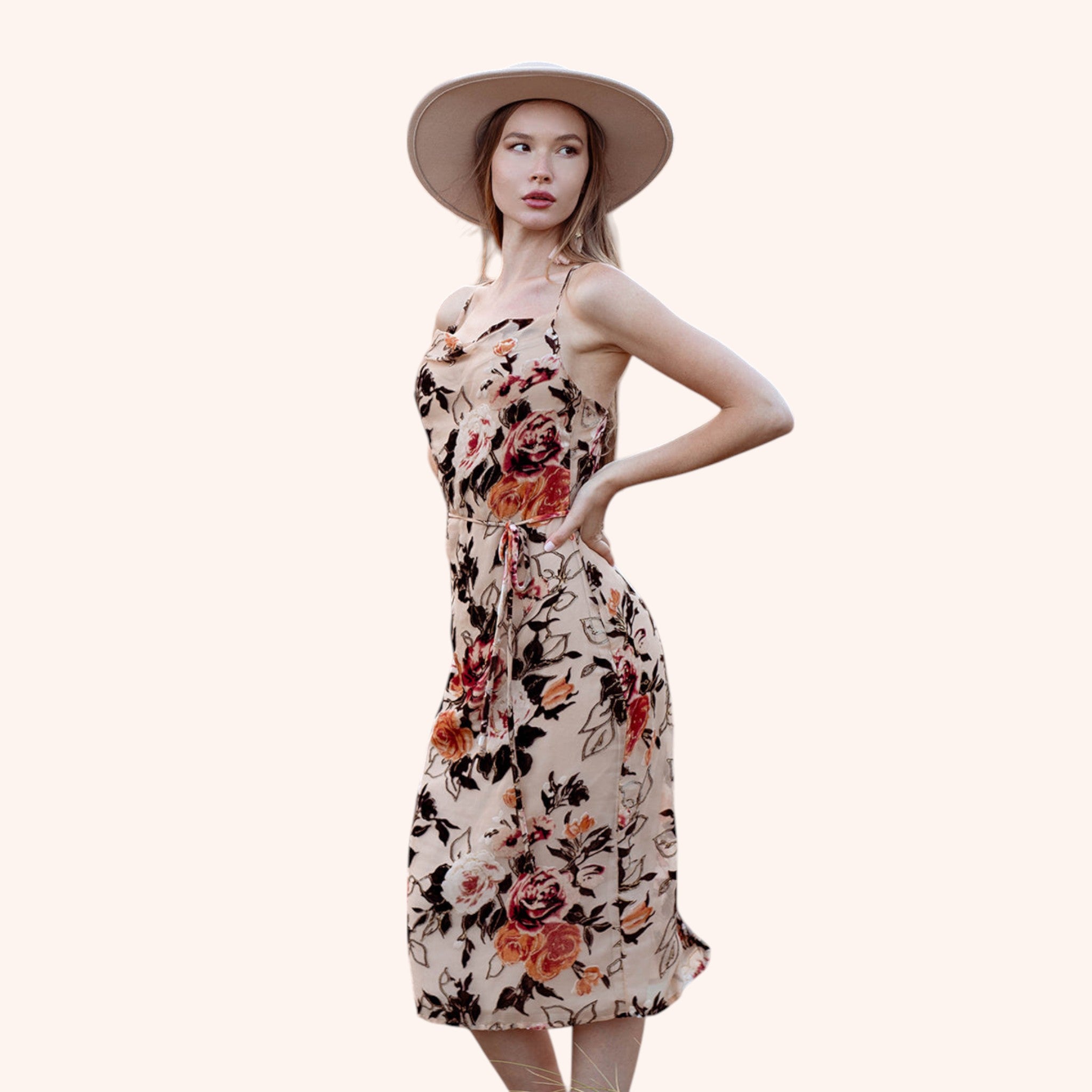 Amanda Dress in Cream