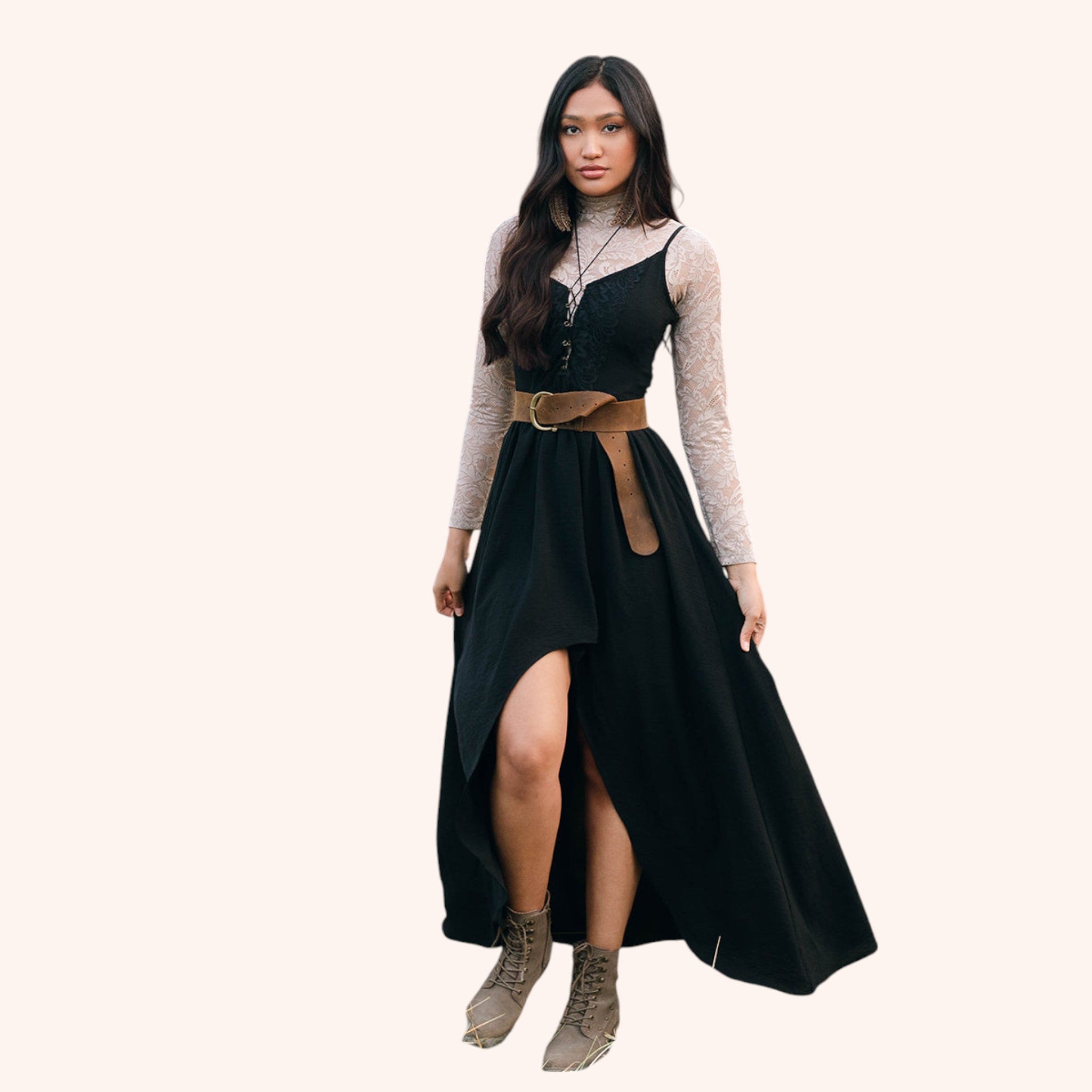 Holland Dress in Black