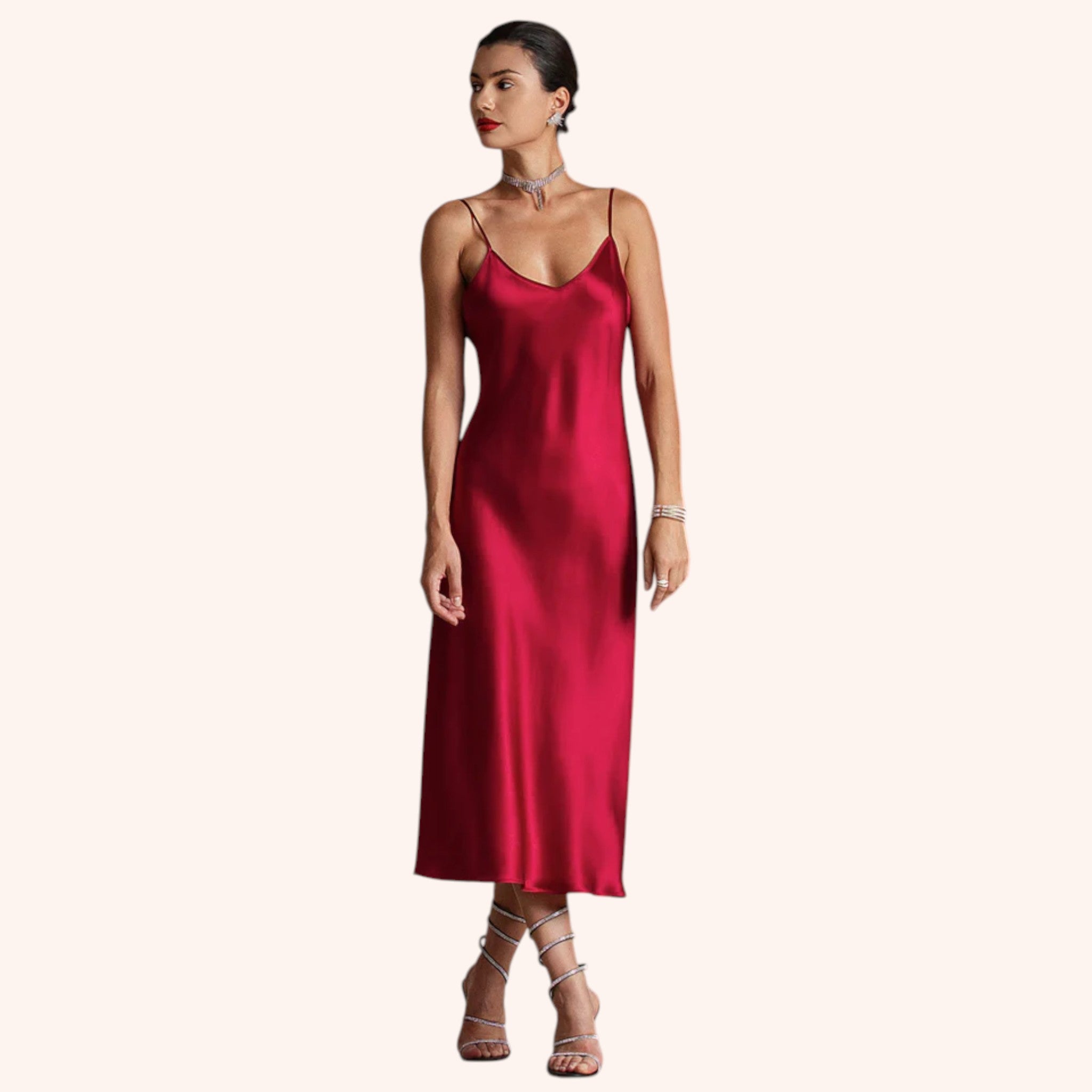 Split Vino Dress