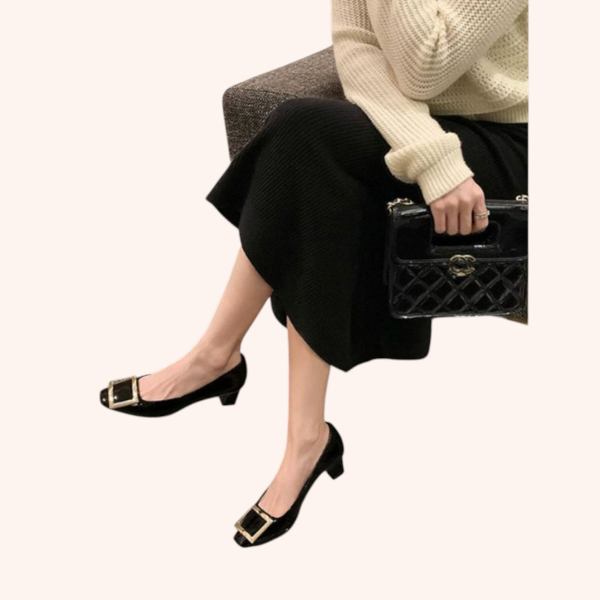 Teona Elegant square-toe sandals