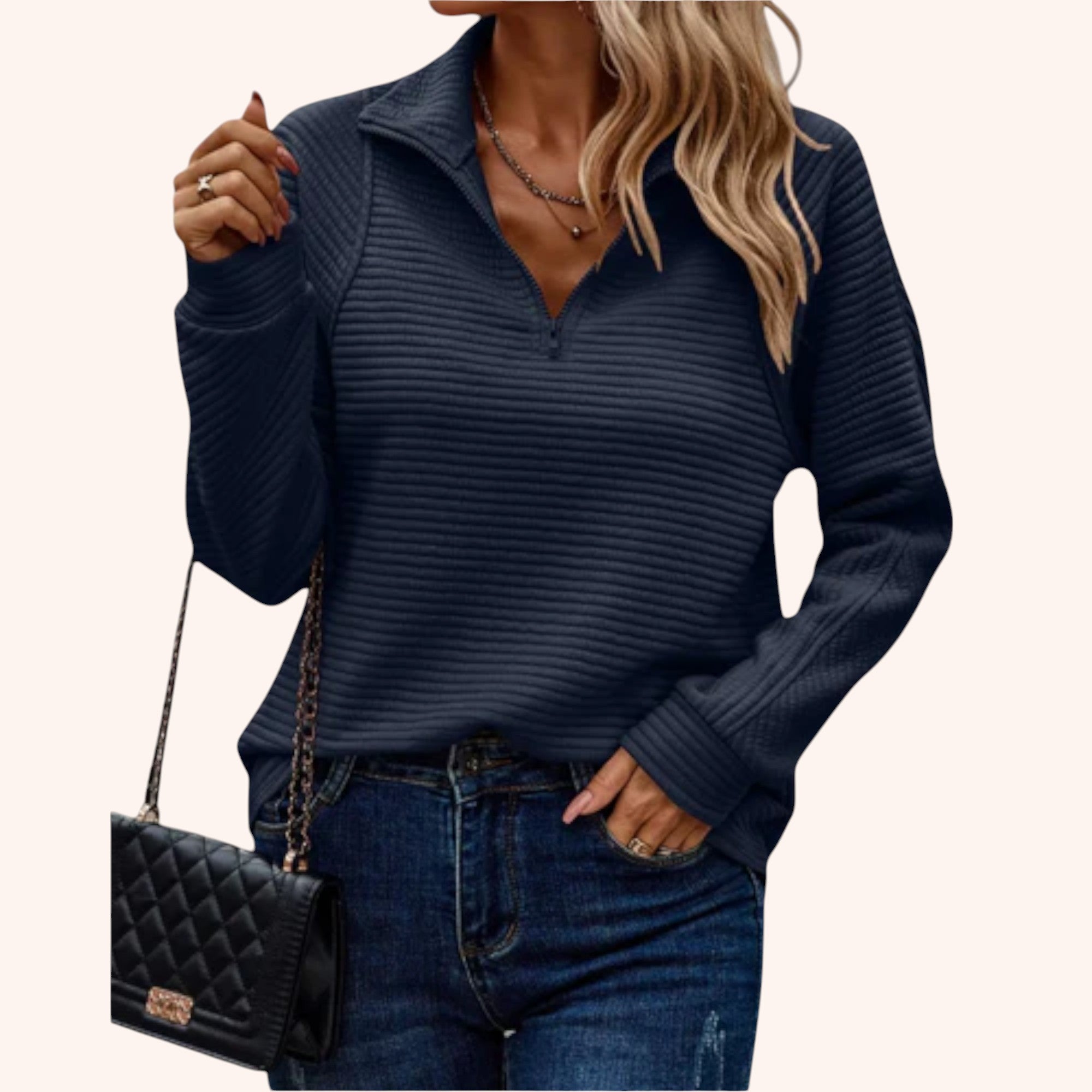 Vilja Halfzip Sweater