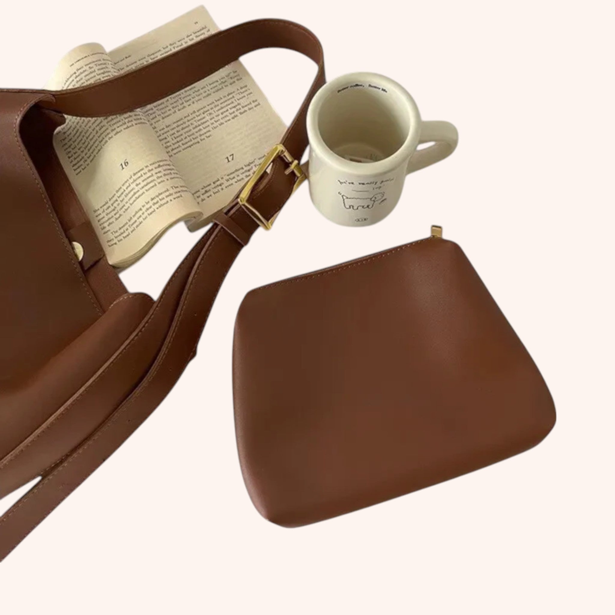 Camila - Leather Shoulder Bag