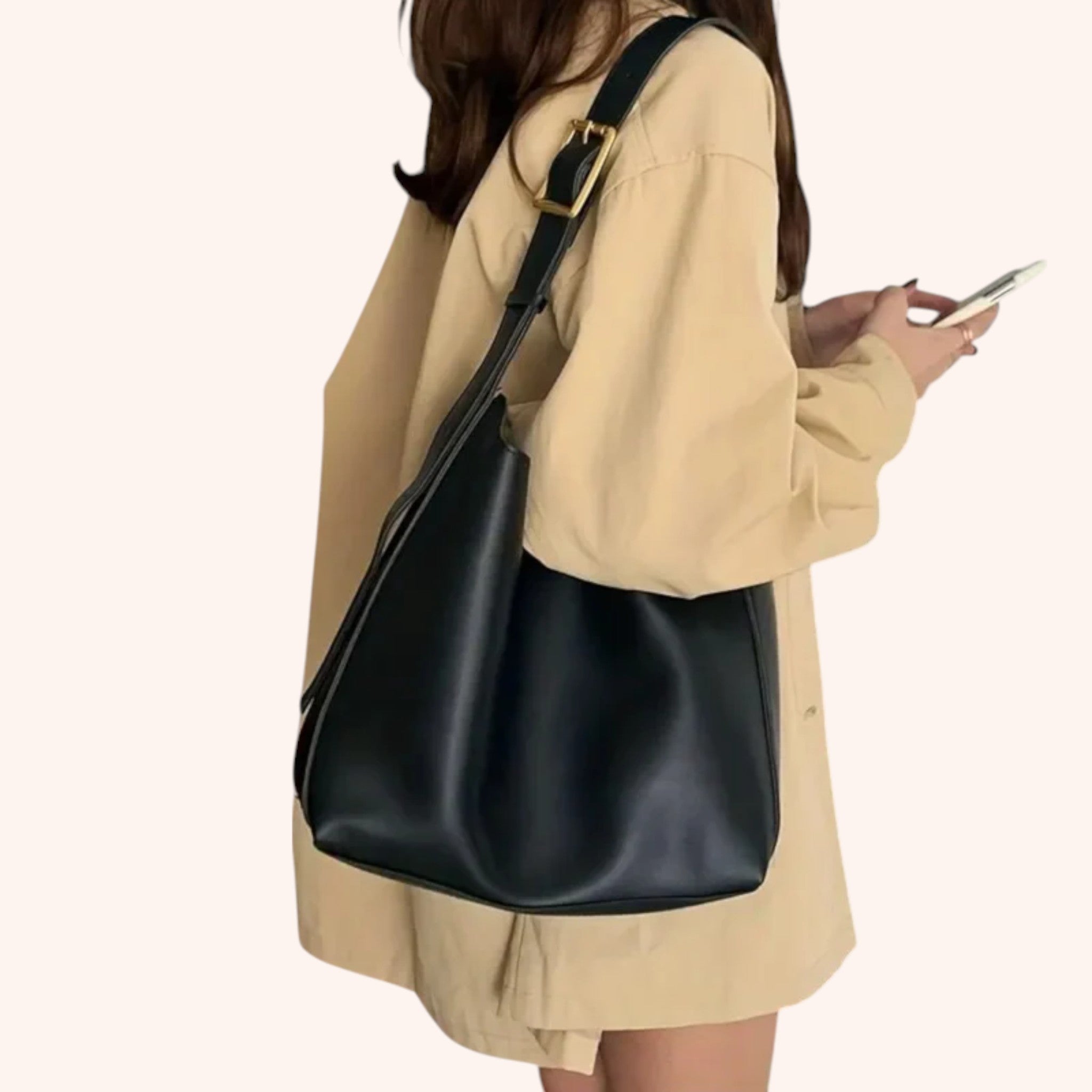 Camila - Leather Shoulder Bag