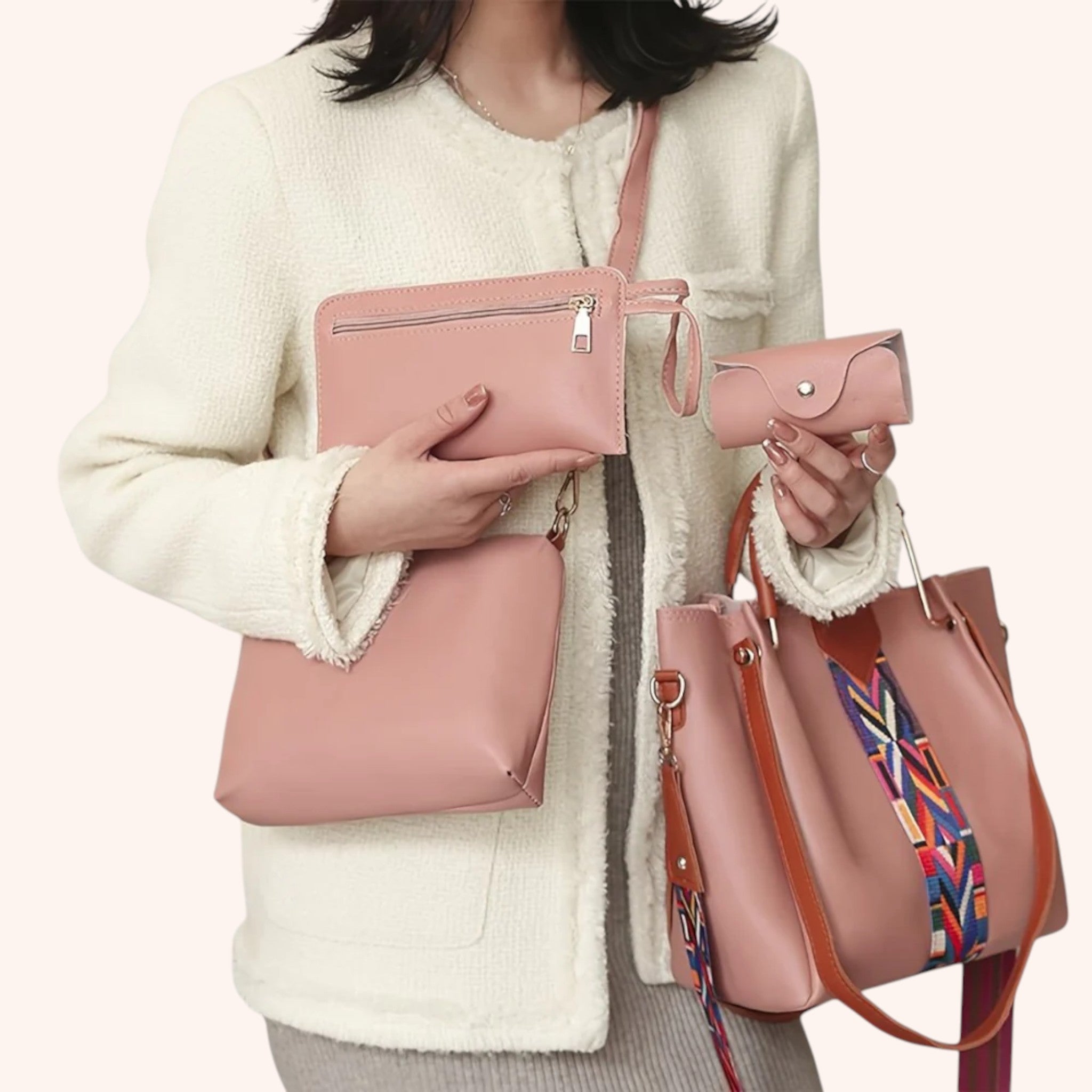 Sofia -  4-in-1 Handbag Set