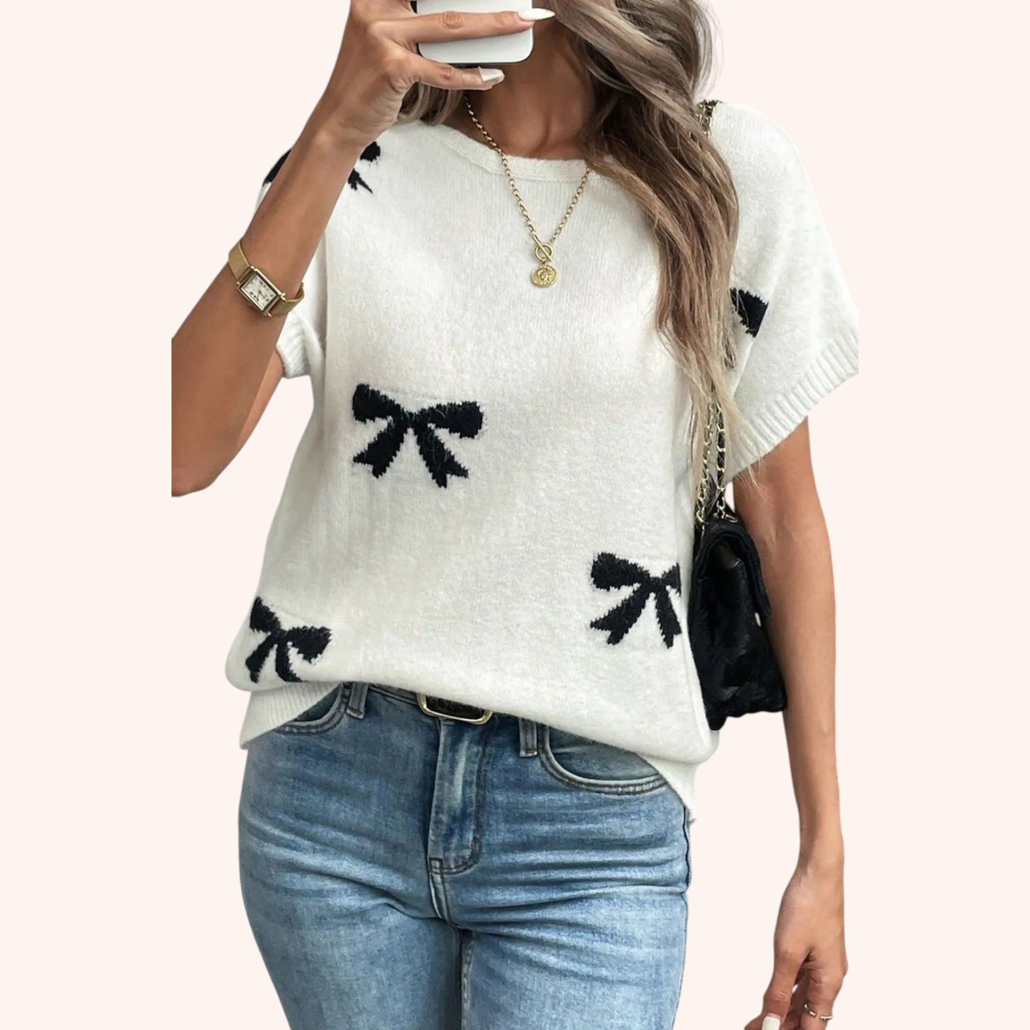Marie - Ribbon Blouse