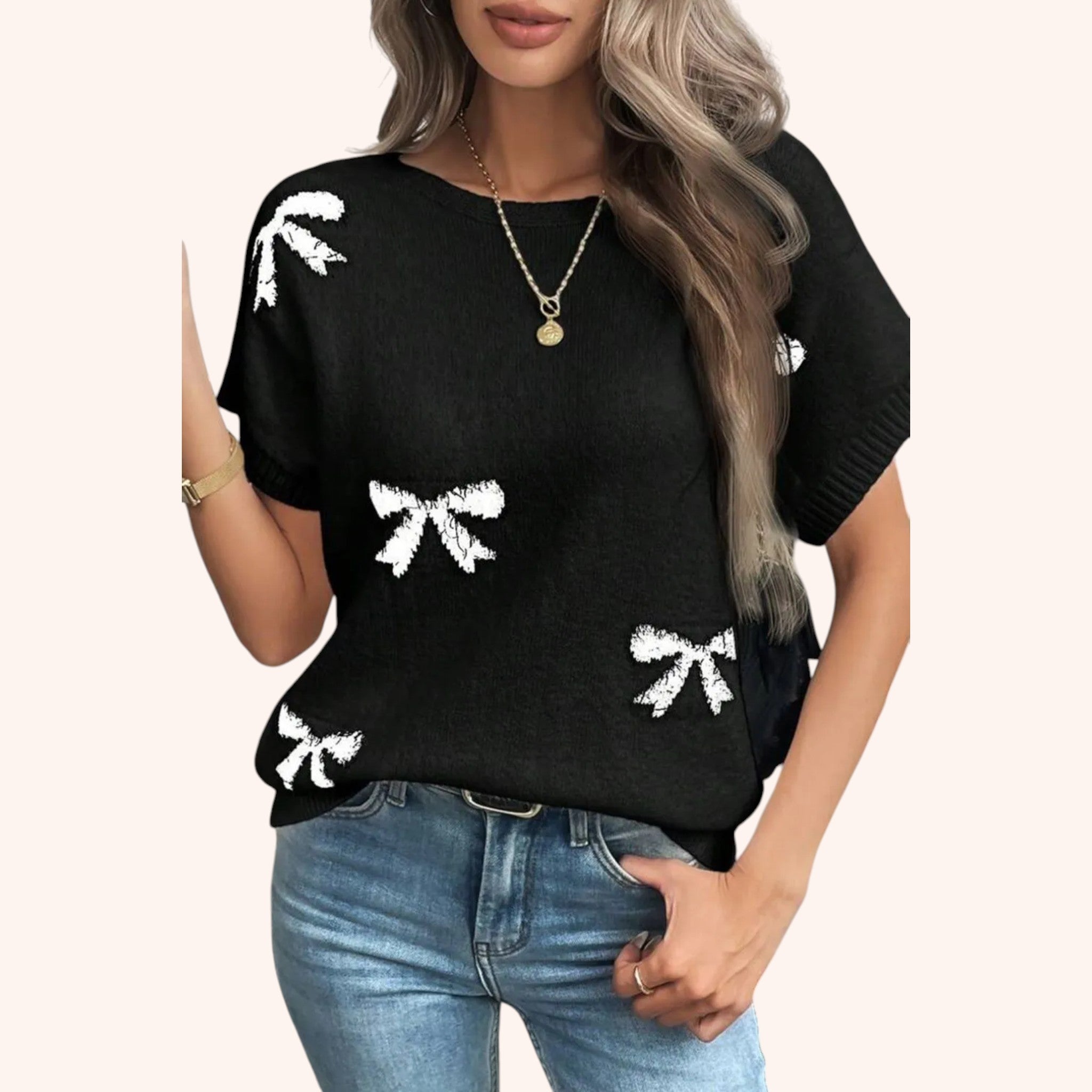 Marie - Ribbon Blouse