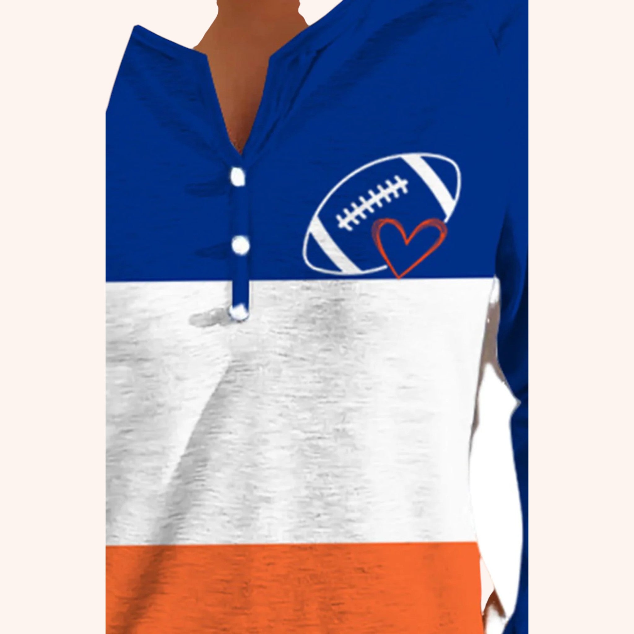Love - Football Blouse