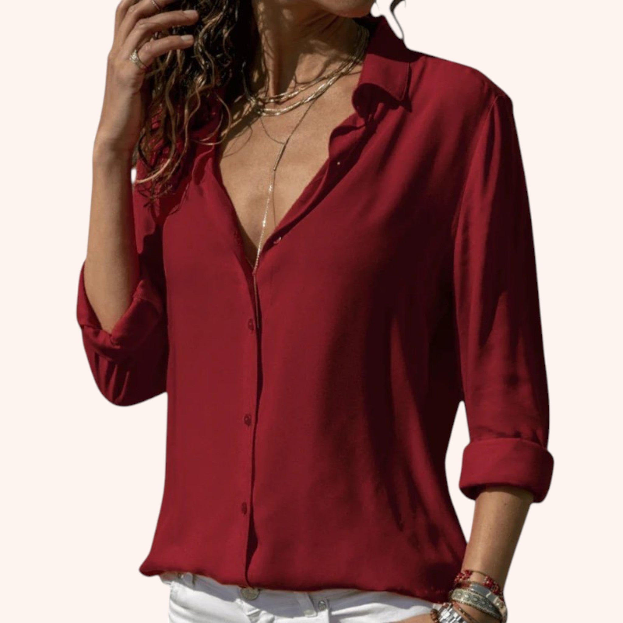 Tatiana - Button Up Blouse