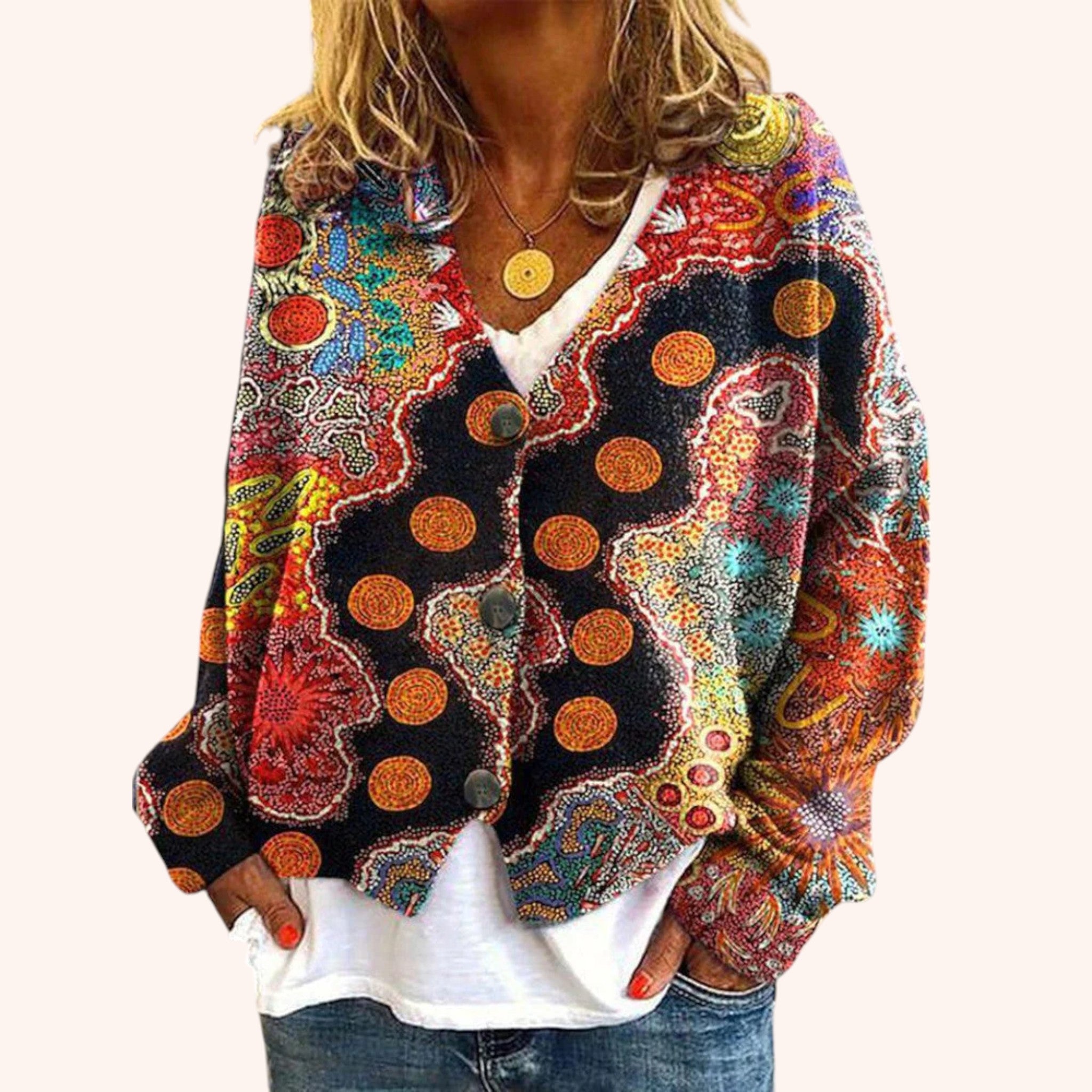 Amber - Rainbow Blouse