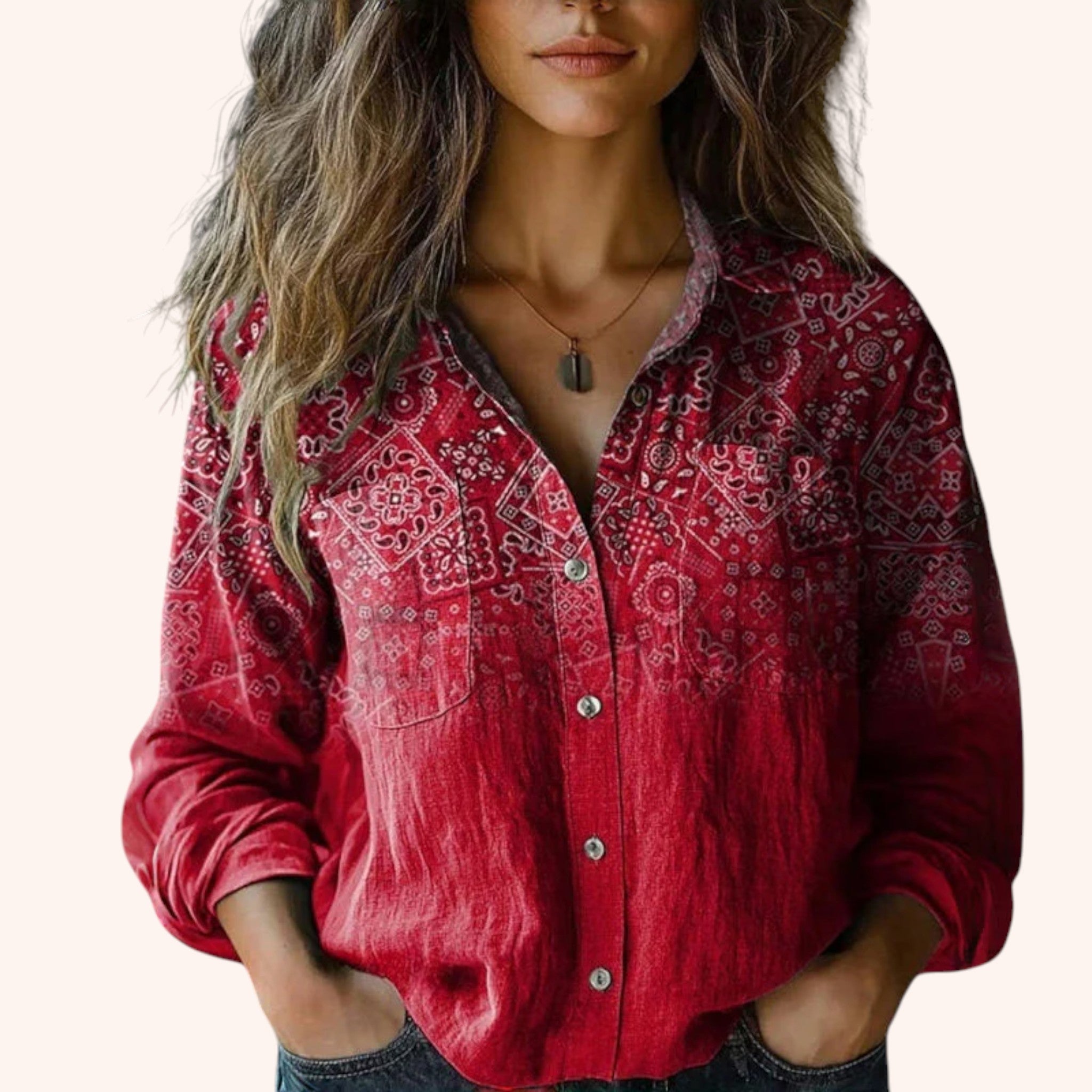 Tiana - Paint Blouse