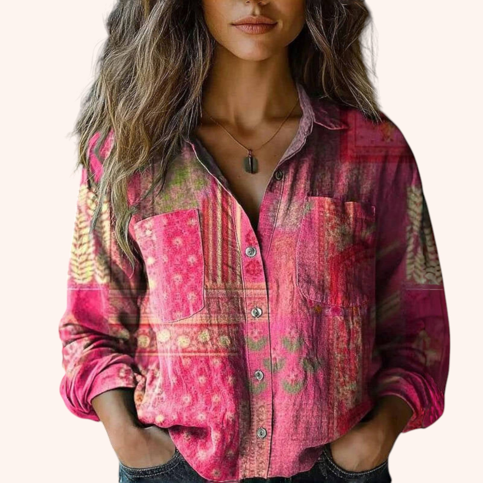 Tiana - Paint Blouse