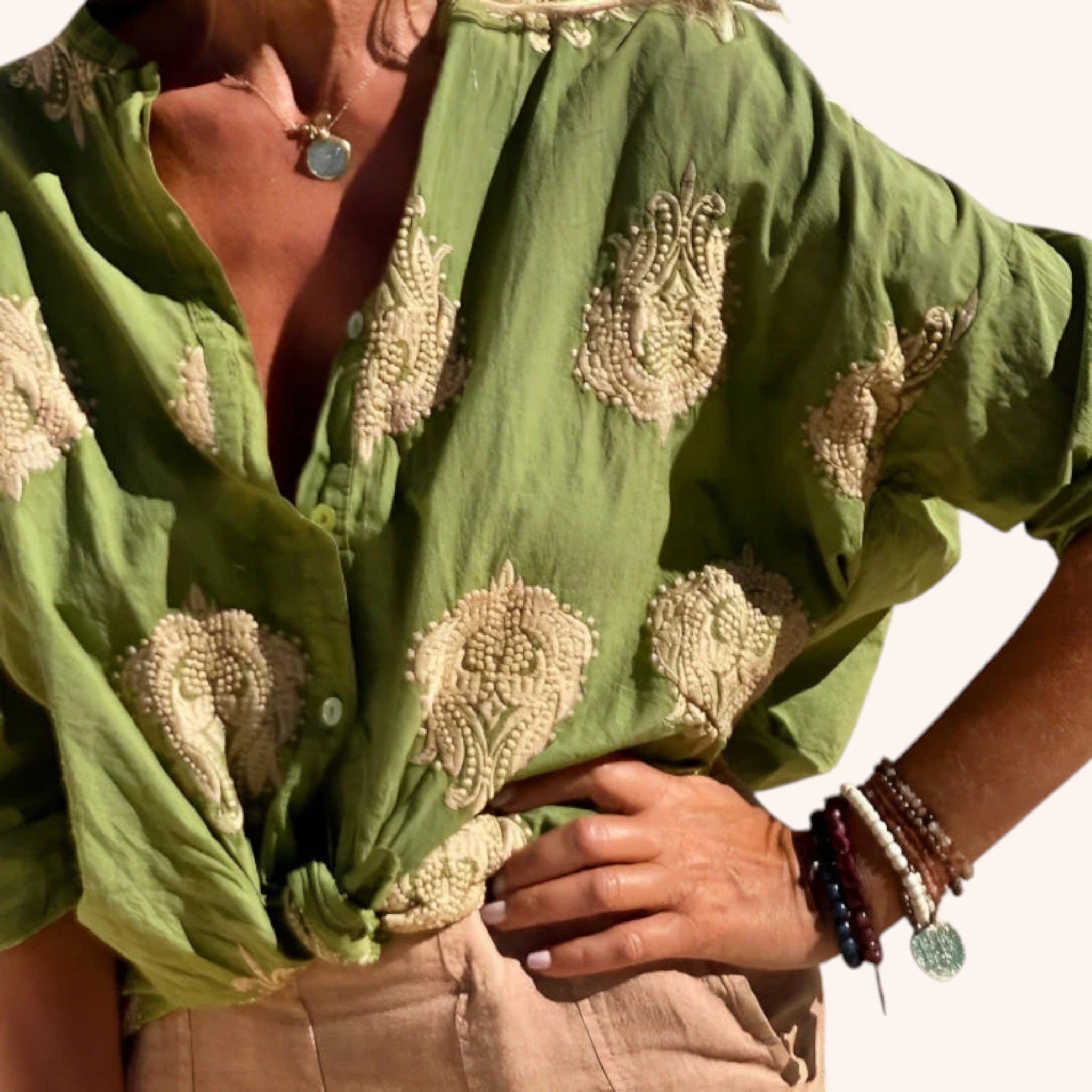Elizabeth - Print Blouse