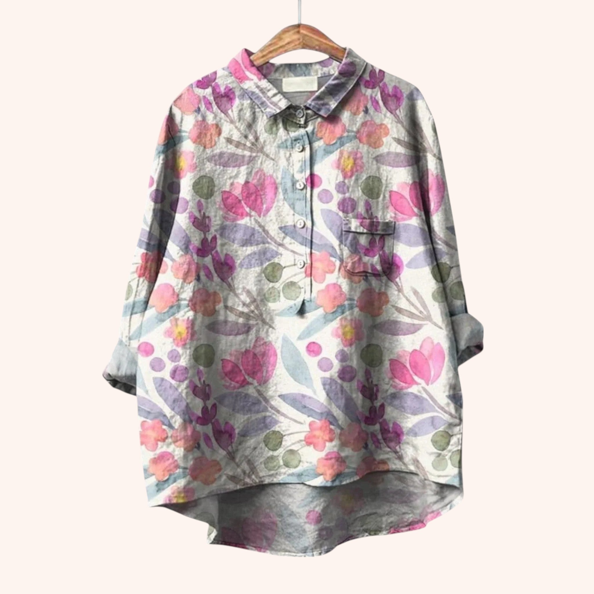 Rachel - Bouquet Flowers Blouse