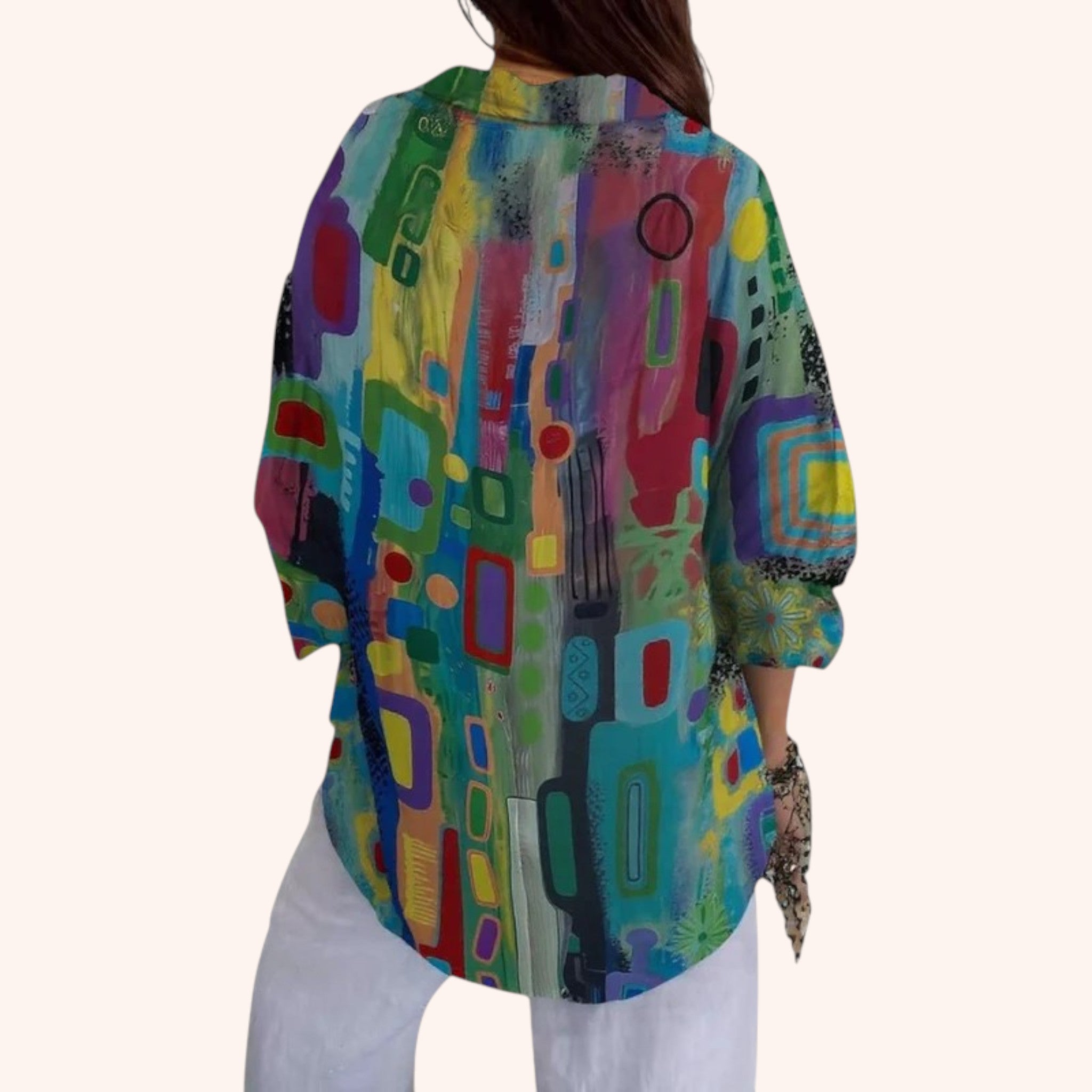 Aria - Colour Splash Blouse