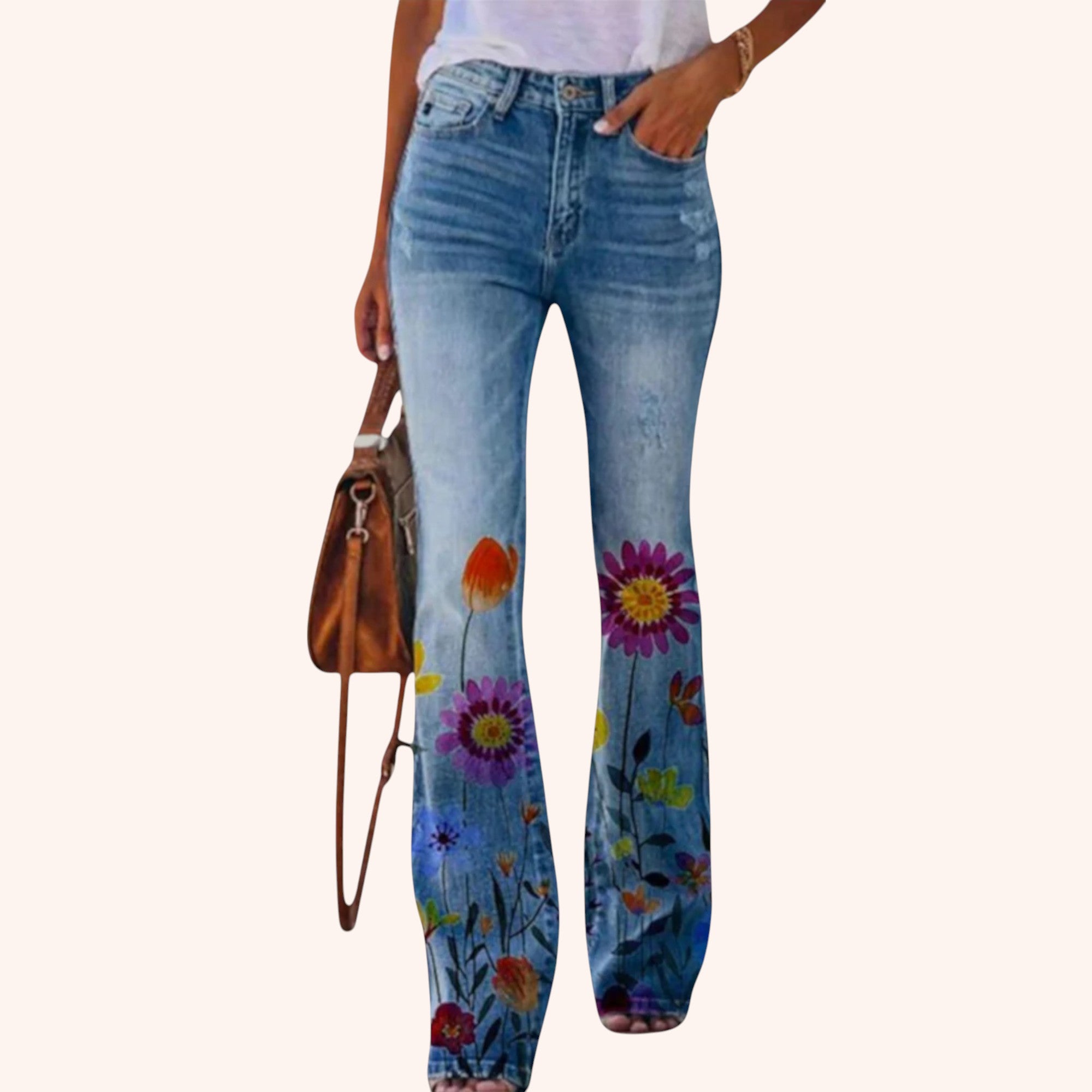 Liora - Flower Denim