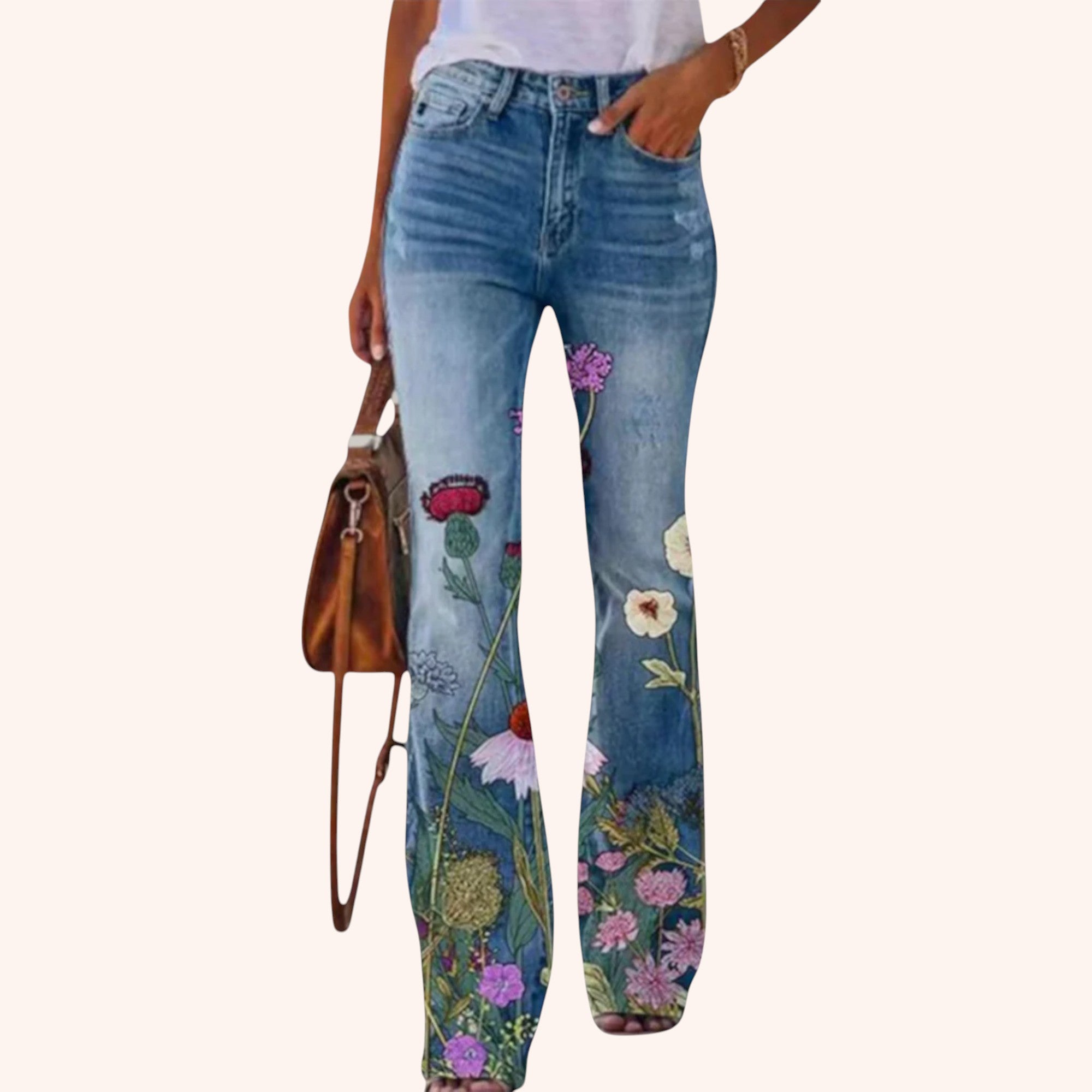 Liora - Flower Denim