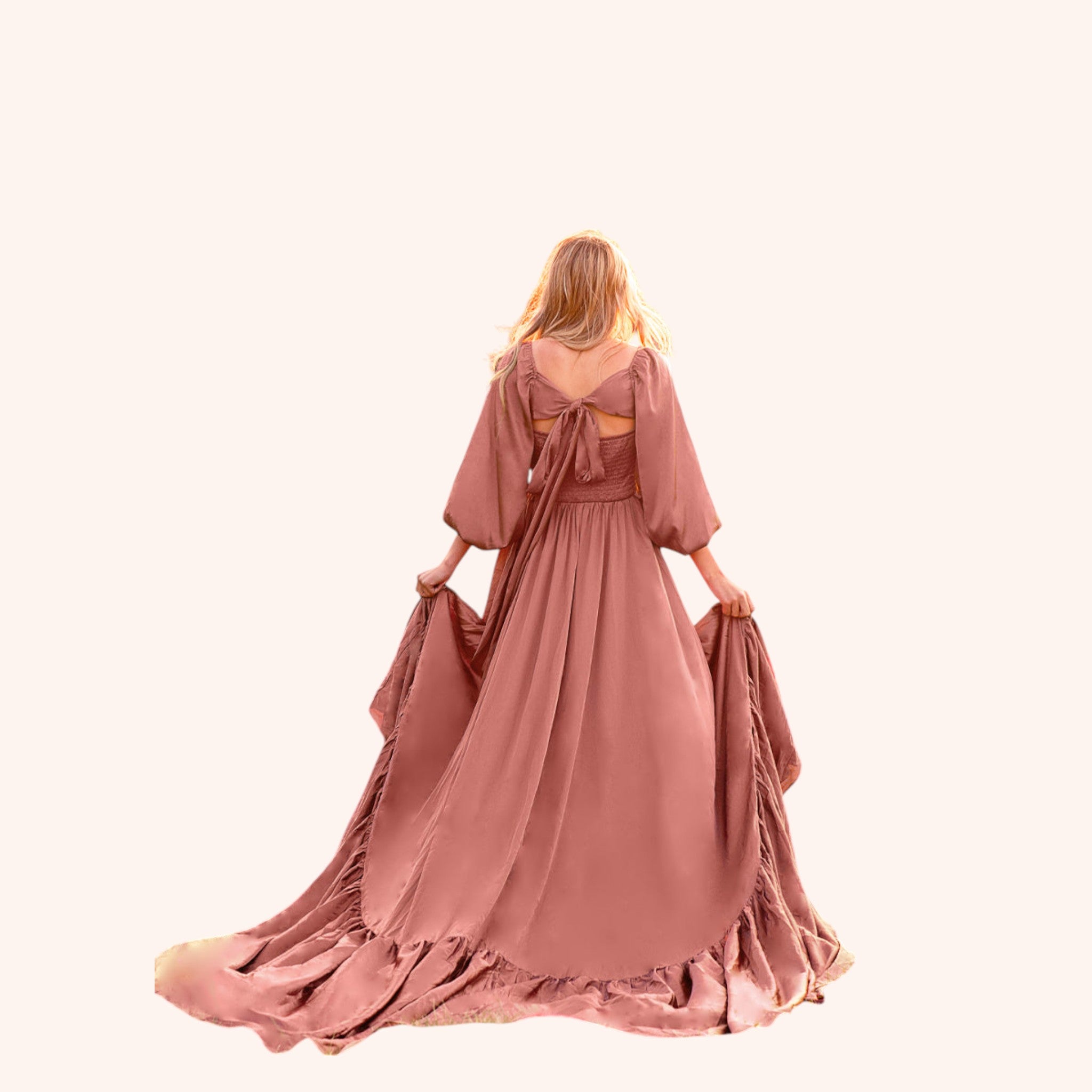 Lorna Impact Dress in Cedarwood
