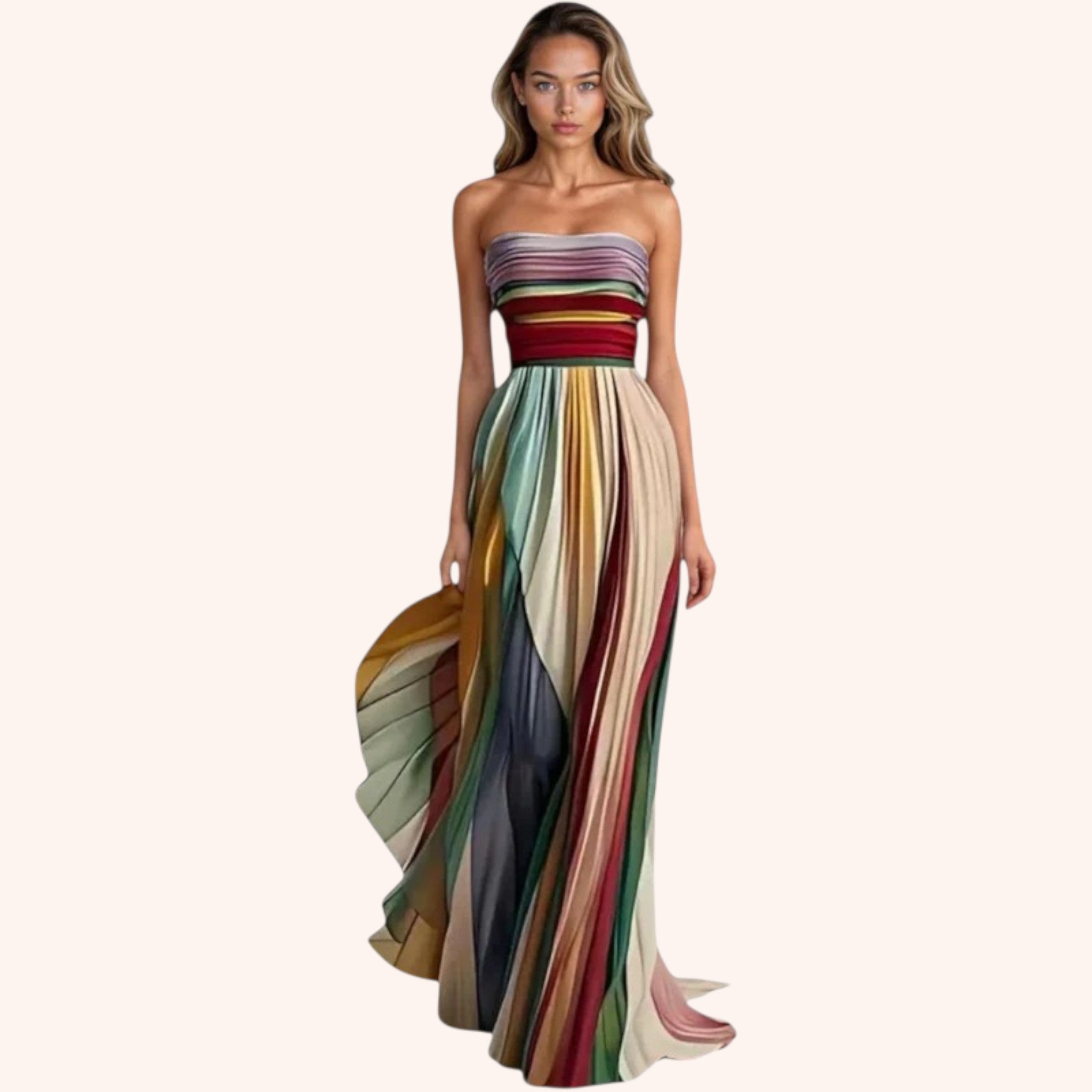 Sienna - Rainbow Dress