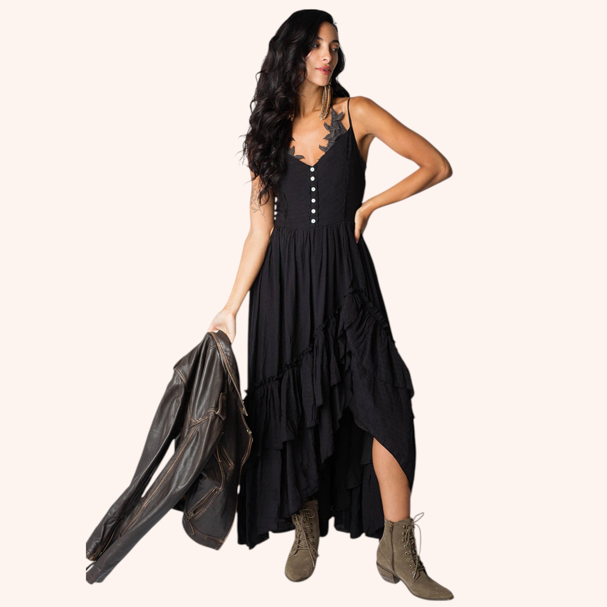 Everlie Dress in Black
