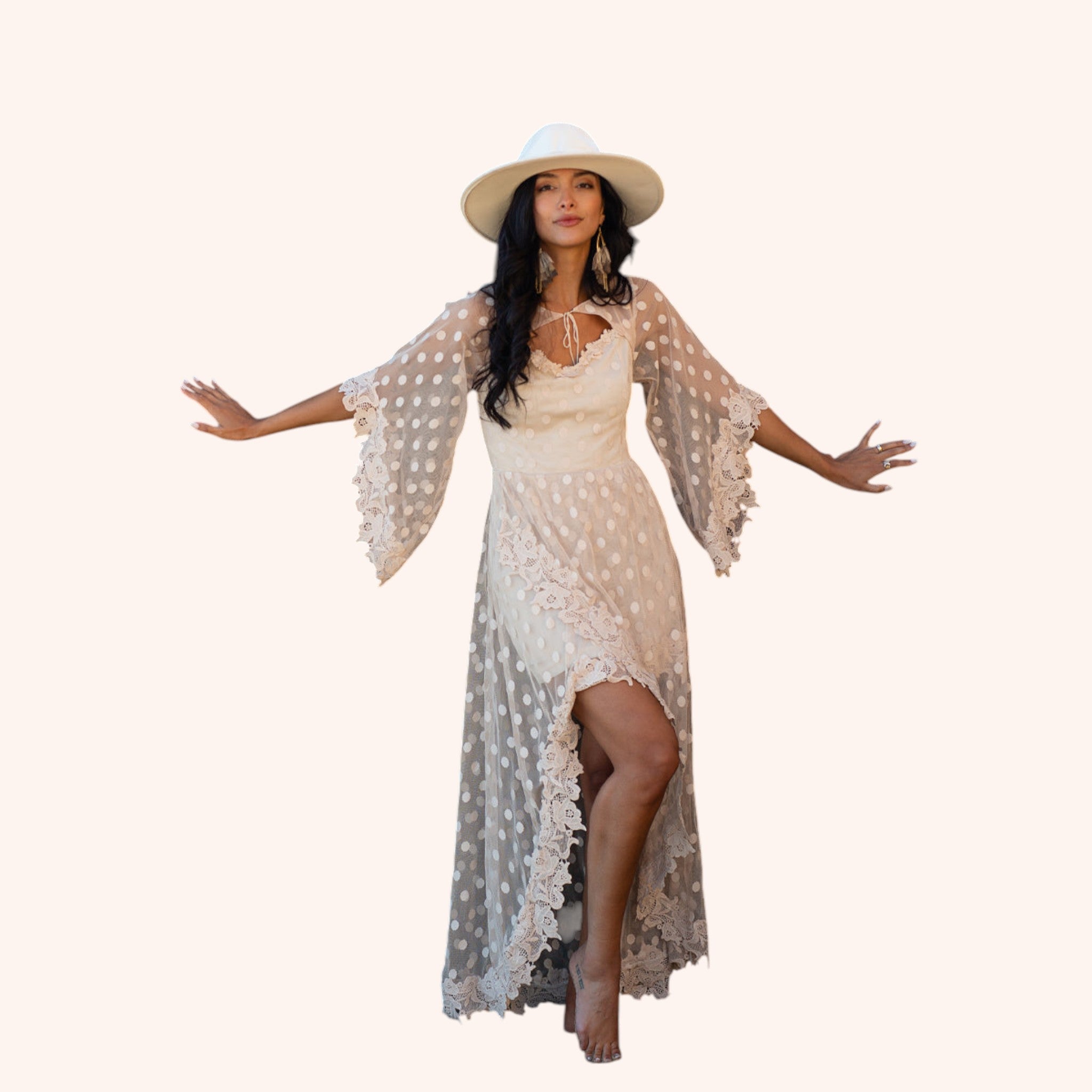 Gigi Dress in Oat