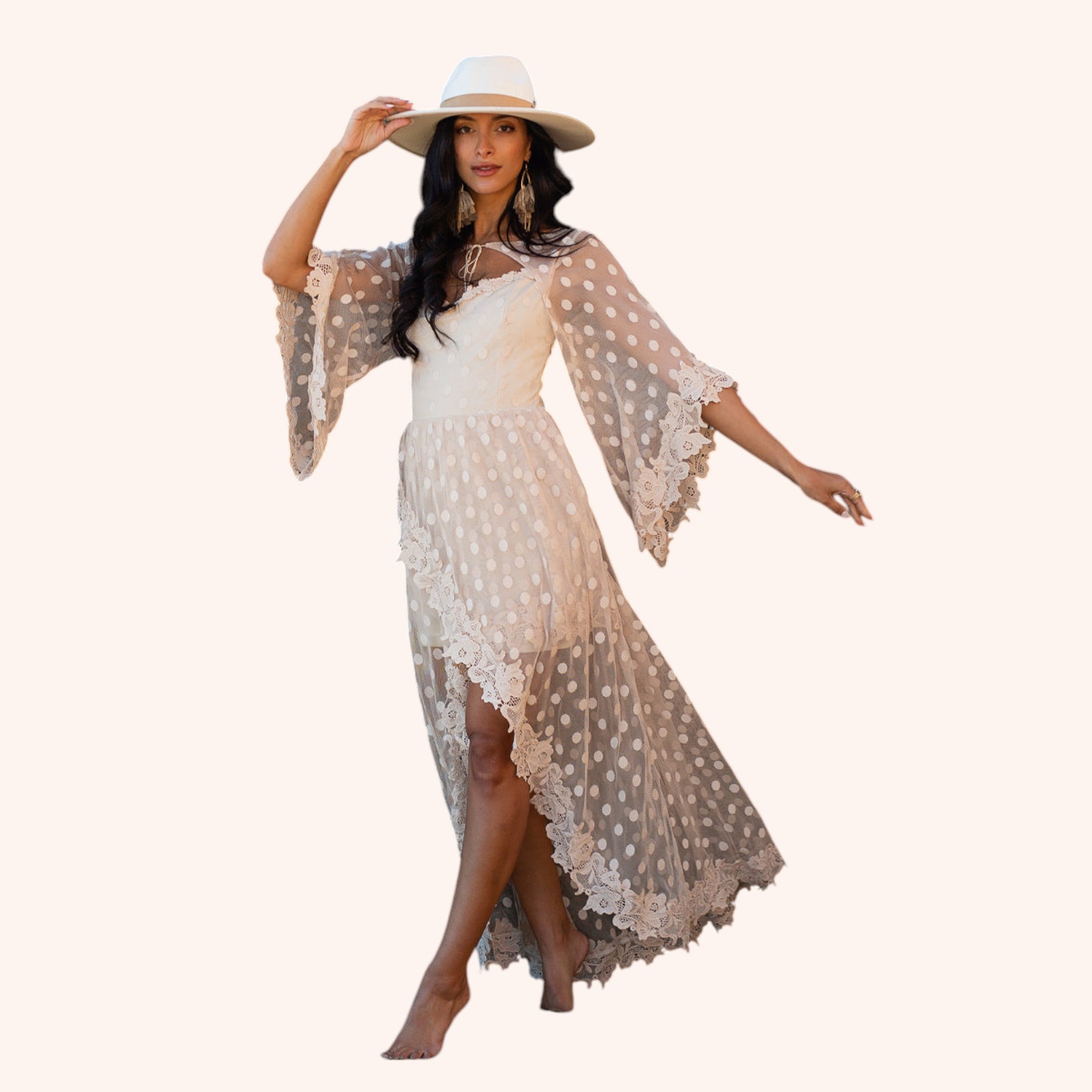 Gigi Dress in Oat
