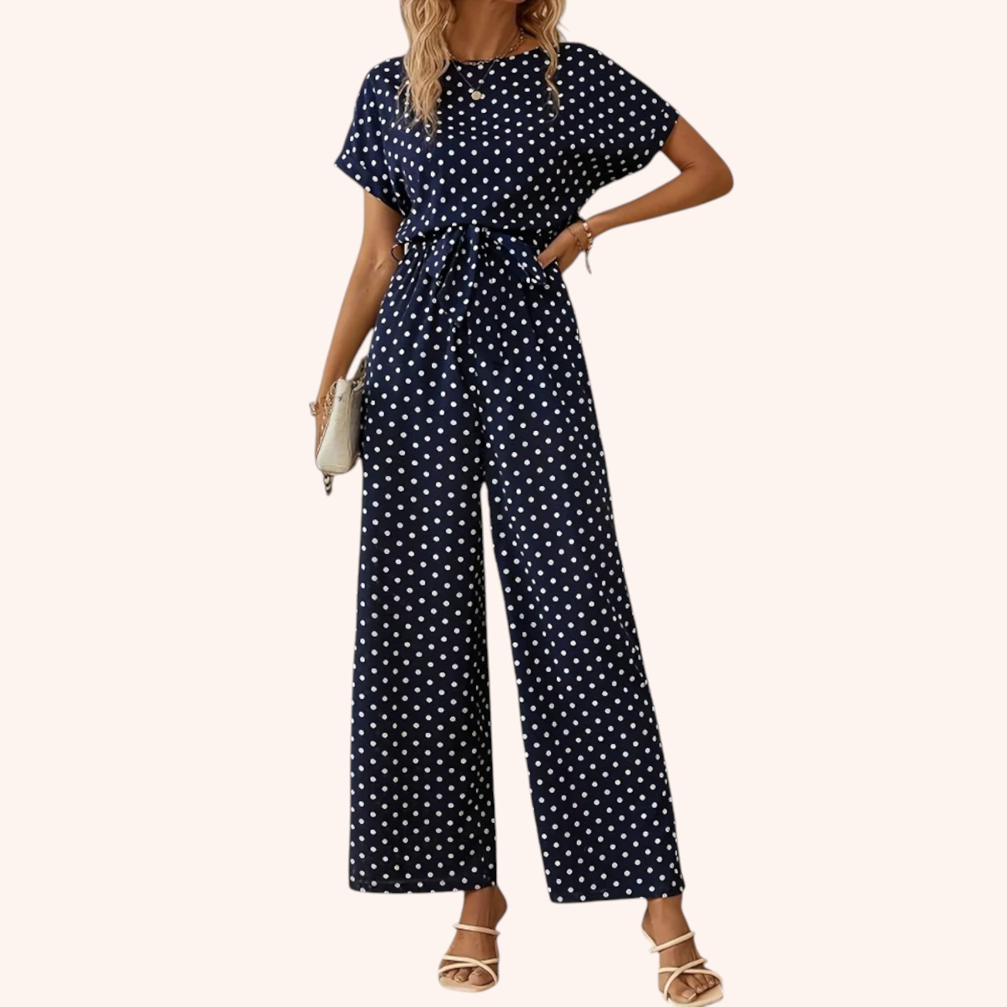 Irena - Blue Jumpsuit