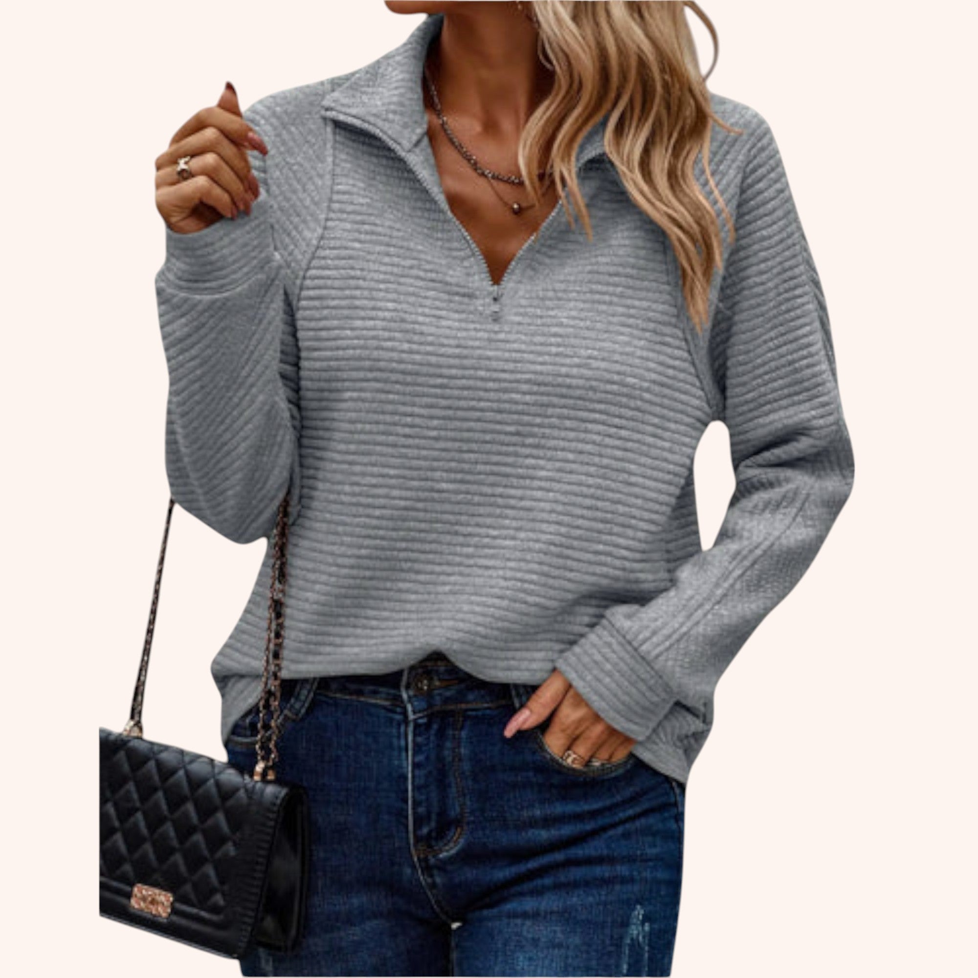 Vilja Halfzip Sweater