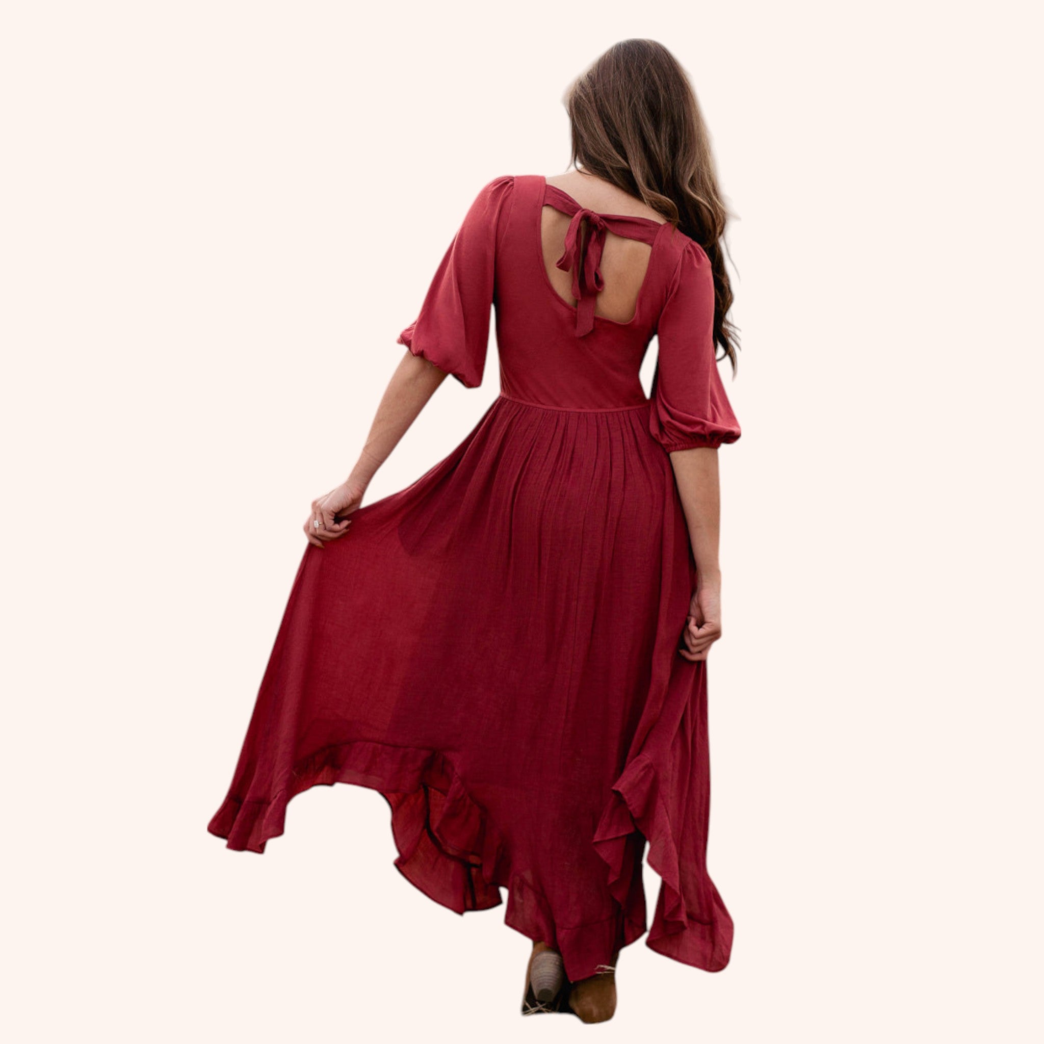 Kamina Dress in Rosette