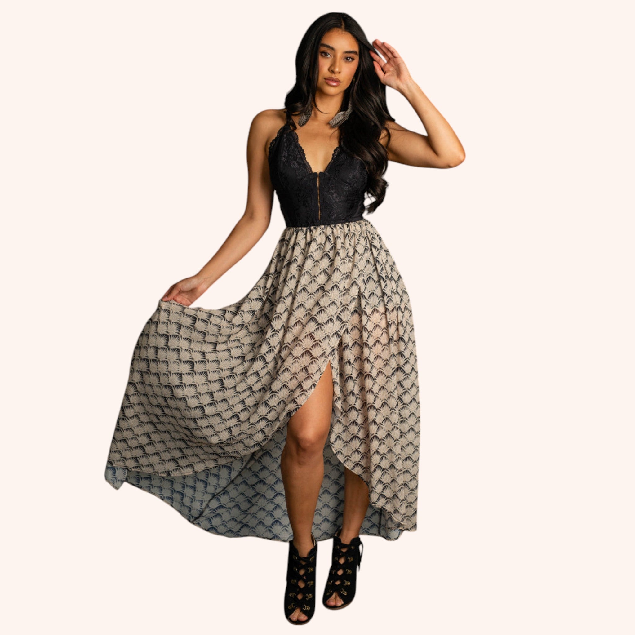 Sharmut Dress in Feather