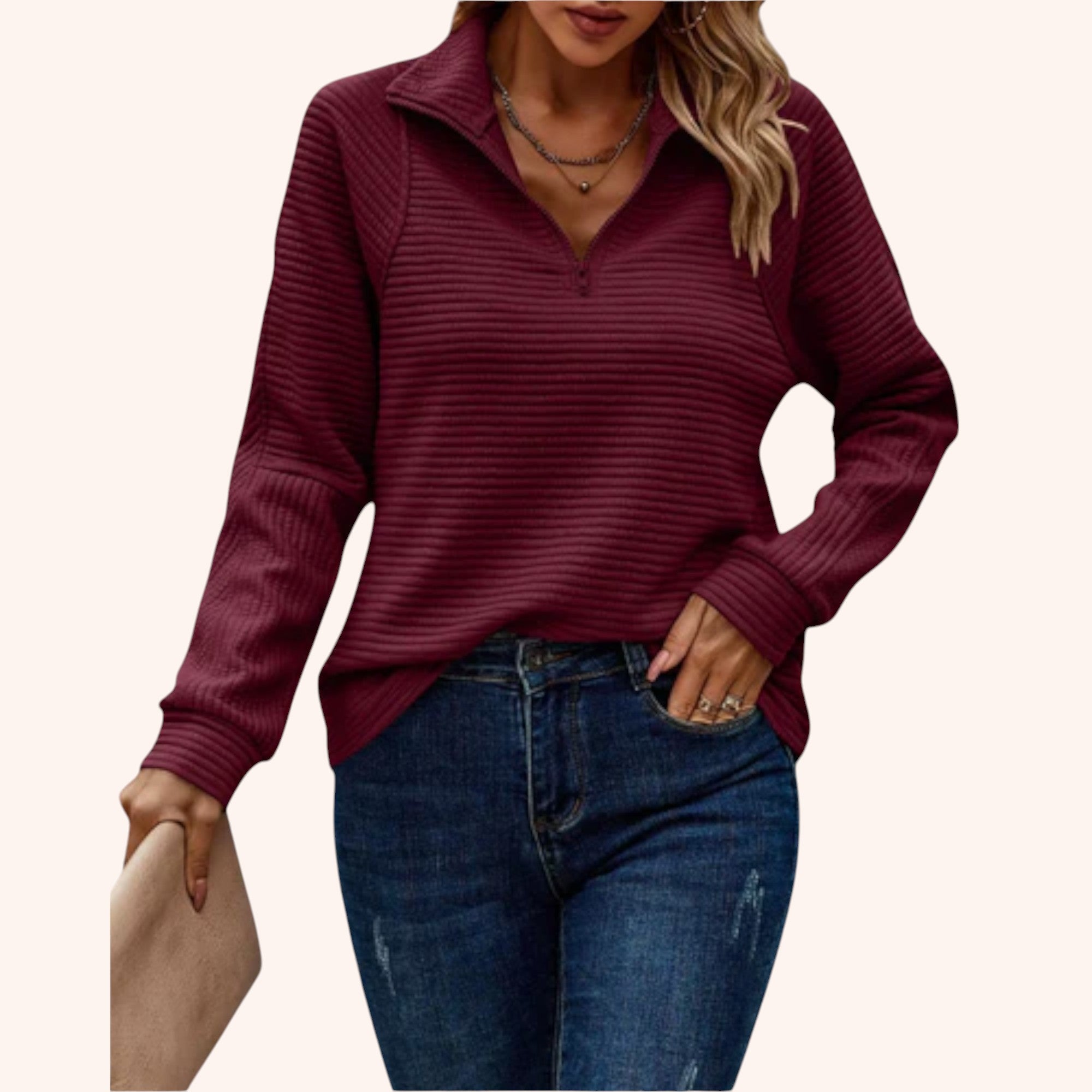 Vilja Halfzip Sweater